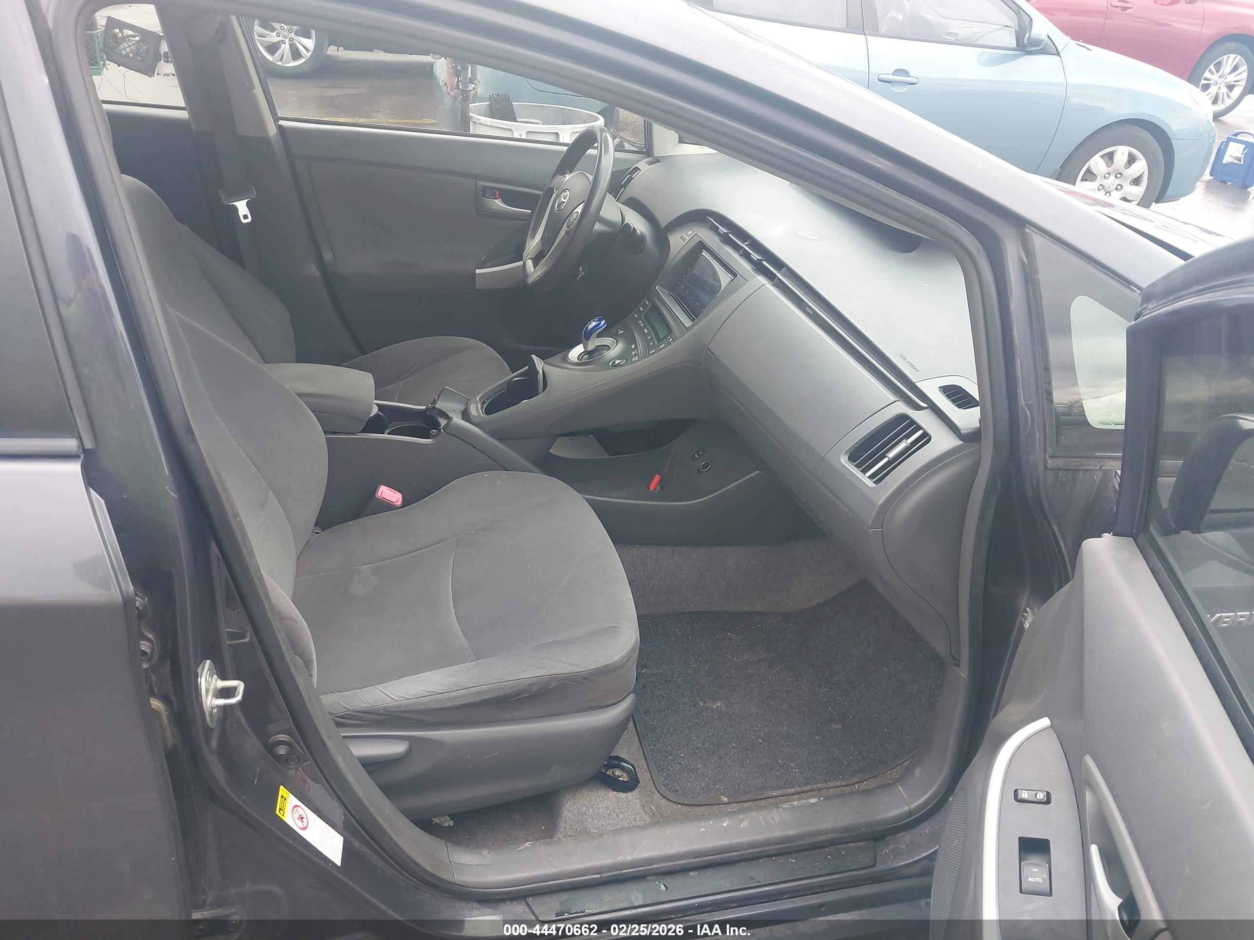 2010 Toyota Prius Ii Gray vin: JTDKN3DU5A0059121