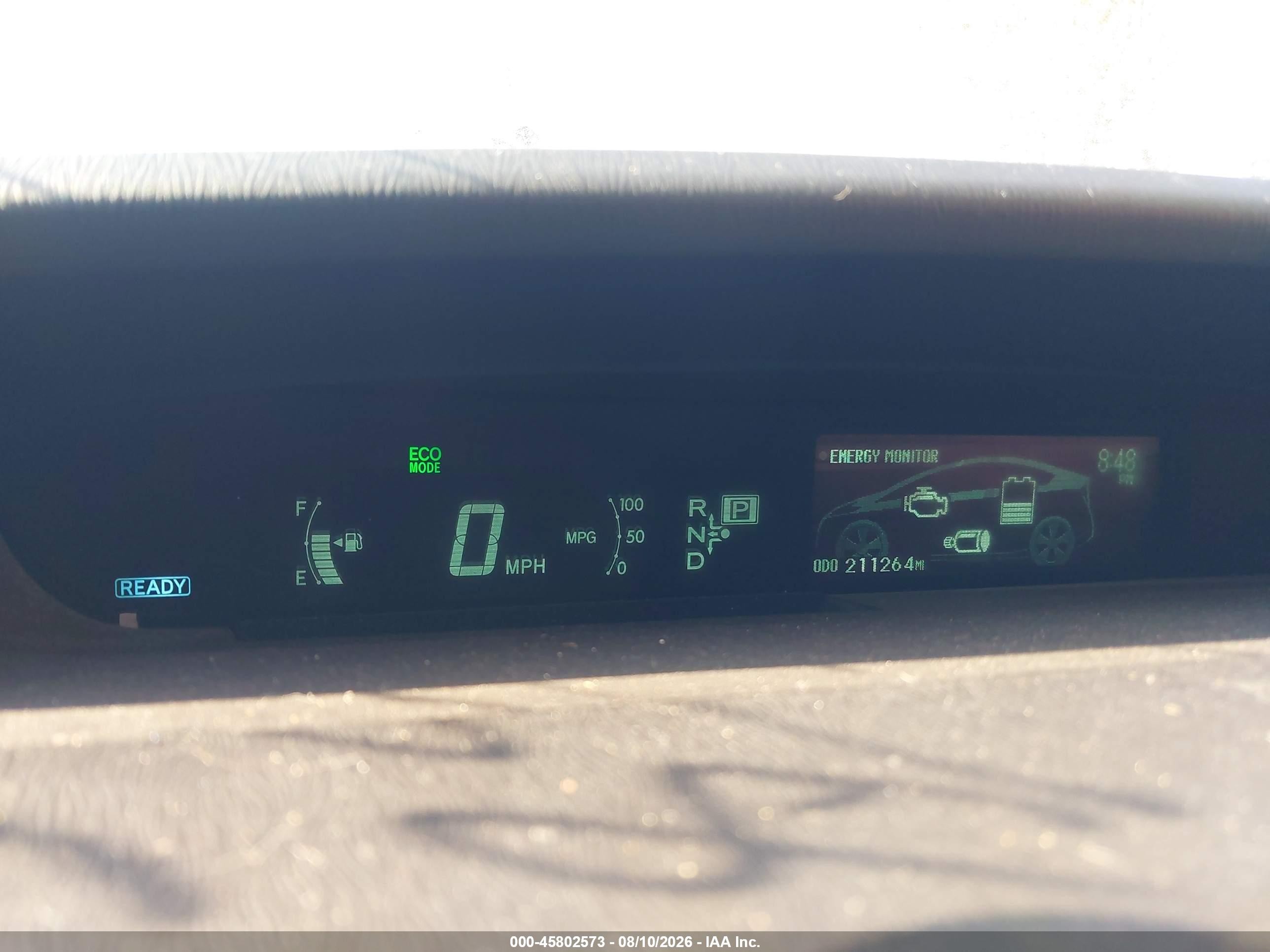2010 Toyota Prius Ii White vin: JTDKN3DU5A0061001