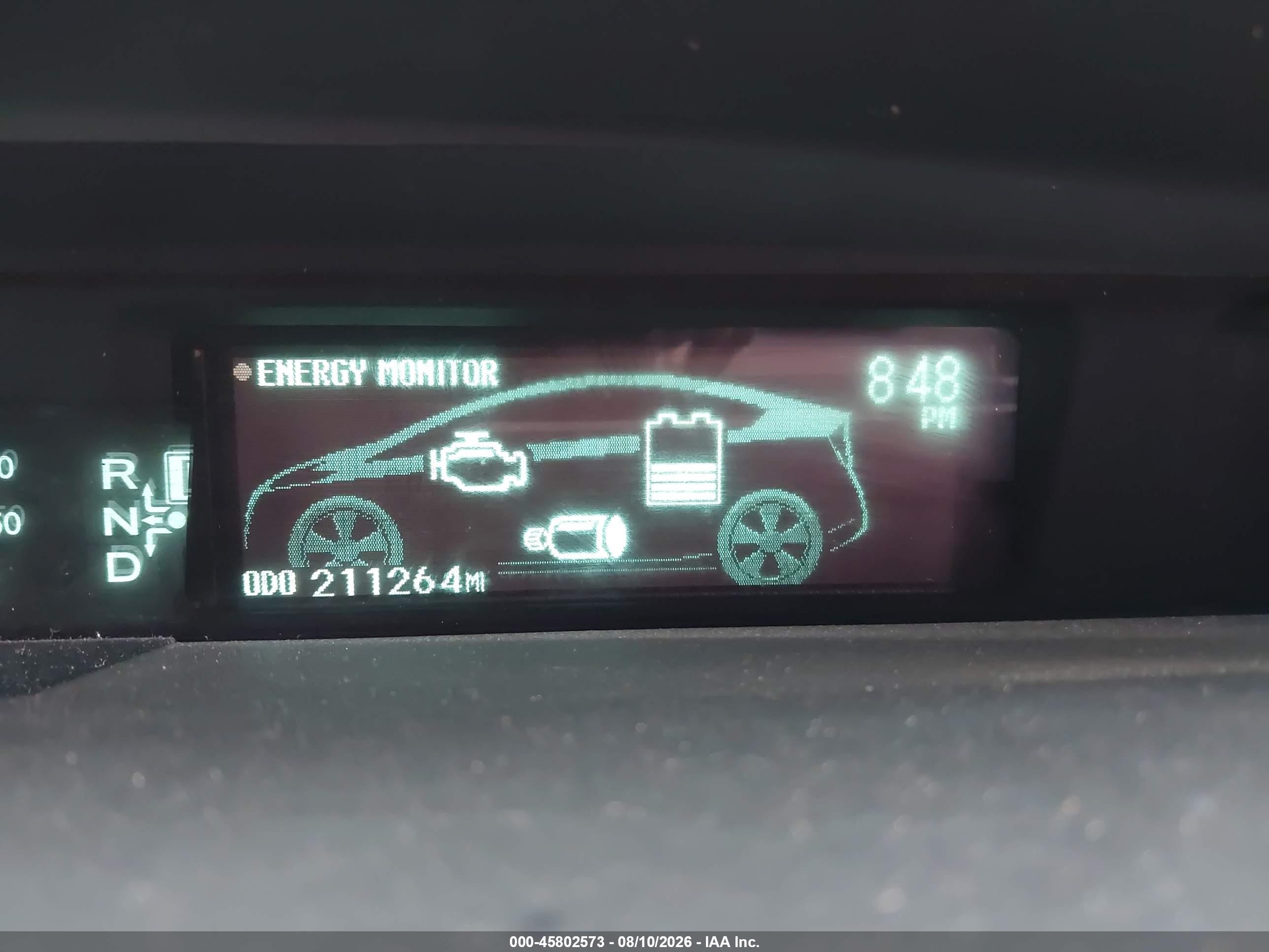 2010 Toyota Prius Ii White vin: JTDKN3DU5A0061001