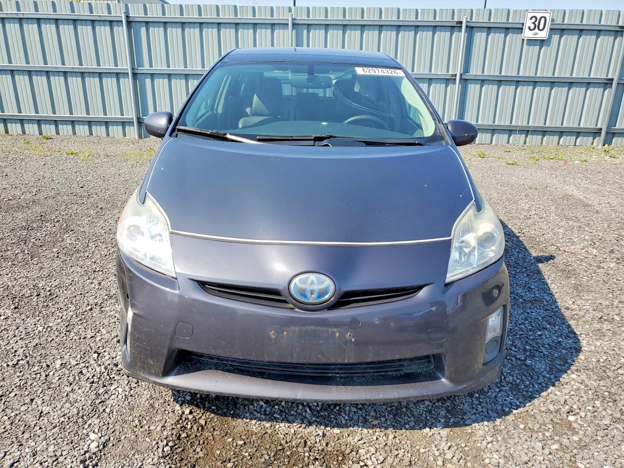 2010 Toyota Prius Base Gray vin: JTDKN3DU5A0091065