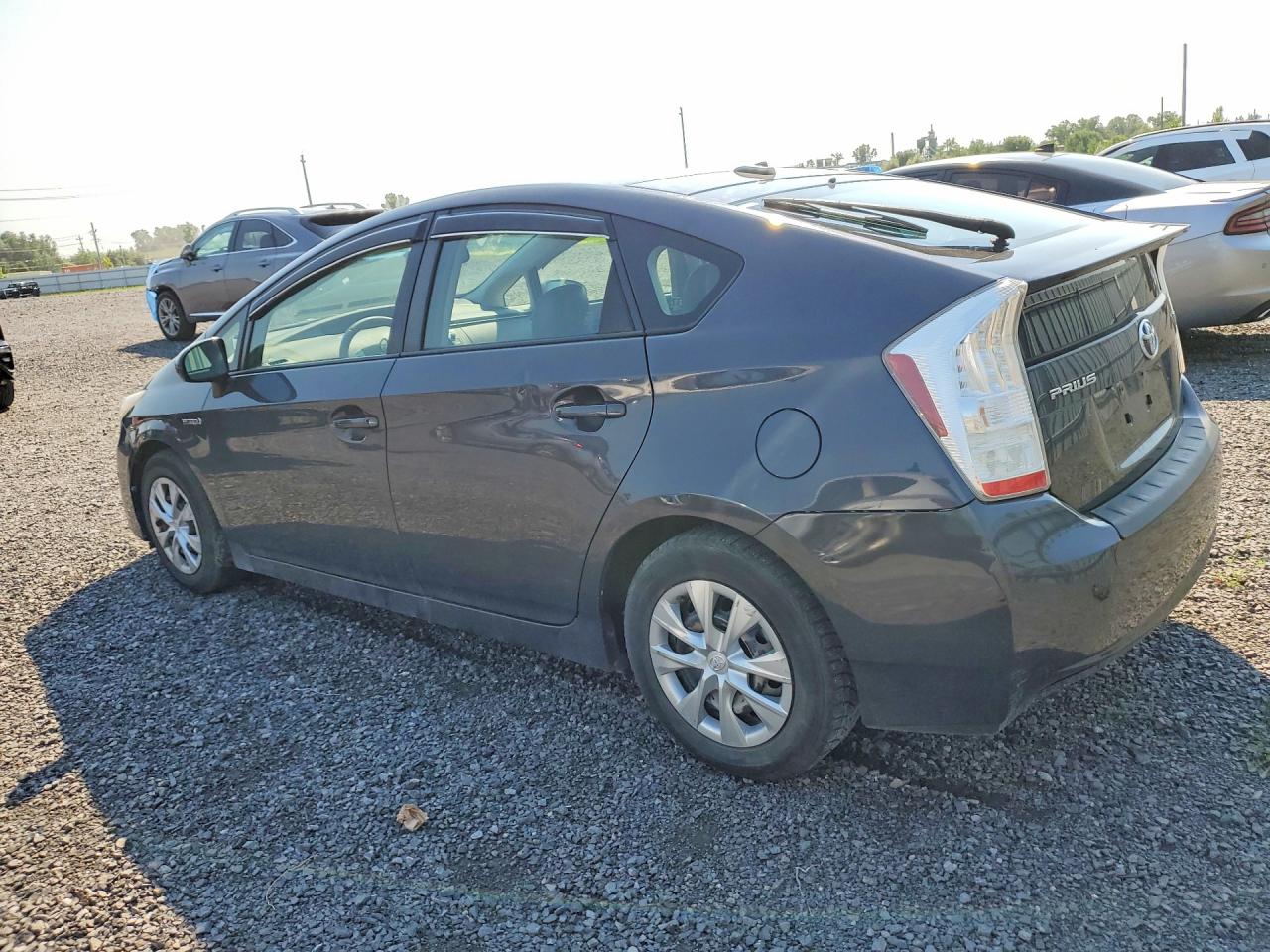 2010 Toyota Prius Base Gray vin: JTDKN3DU5A0091065