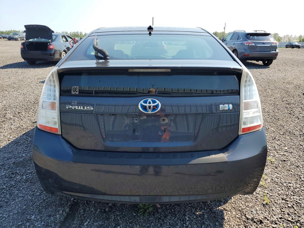 2010 Toyota Prius Base Gray vin: JTDKN3DU5A0091065