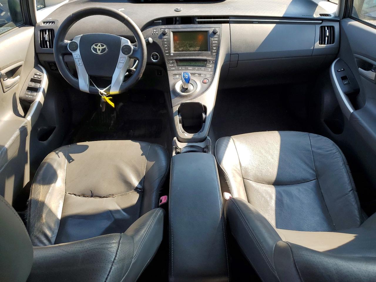 2010 Toyota Prius Base Gray vin: JTDKN3DU5A0091065