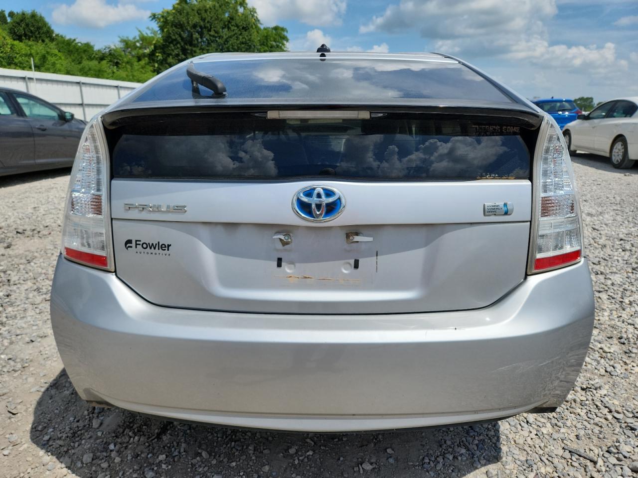 2010 Toyota Prius Silver vin: JTDKN3DU5A0103019