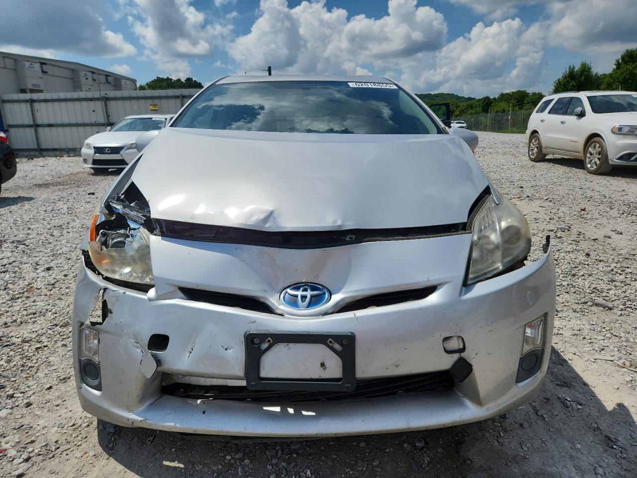 2010 Toyota Prius Silver vin: JTDKN3DU5A0103019