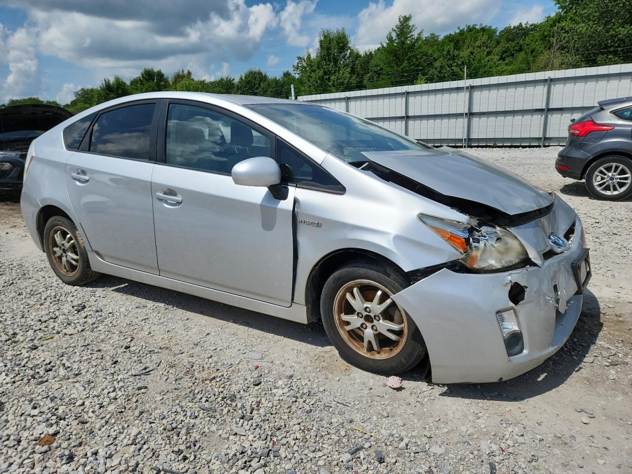 2010 Toyota Prius Silver vin: JTDKN3DU5A0103019