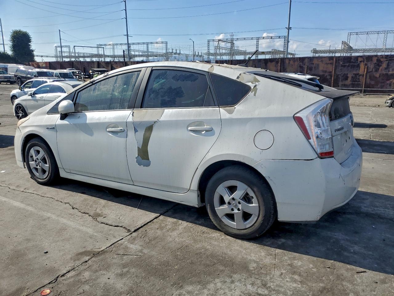 2010 Toyota Prius Ii White vin: JTDKN3DU5A0135338