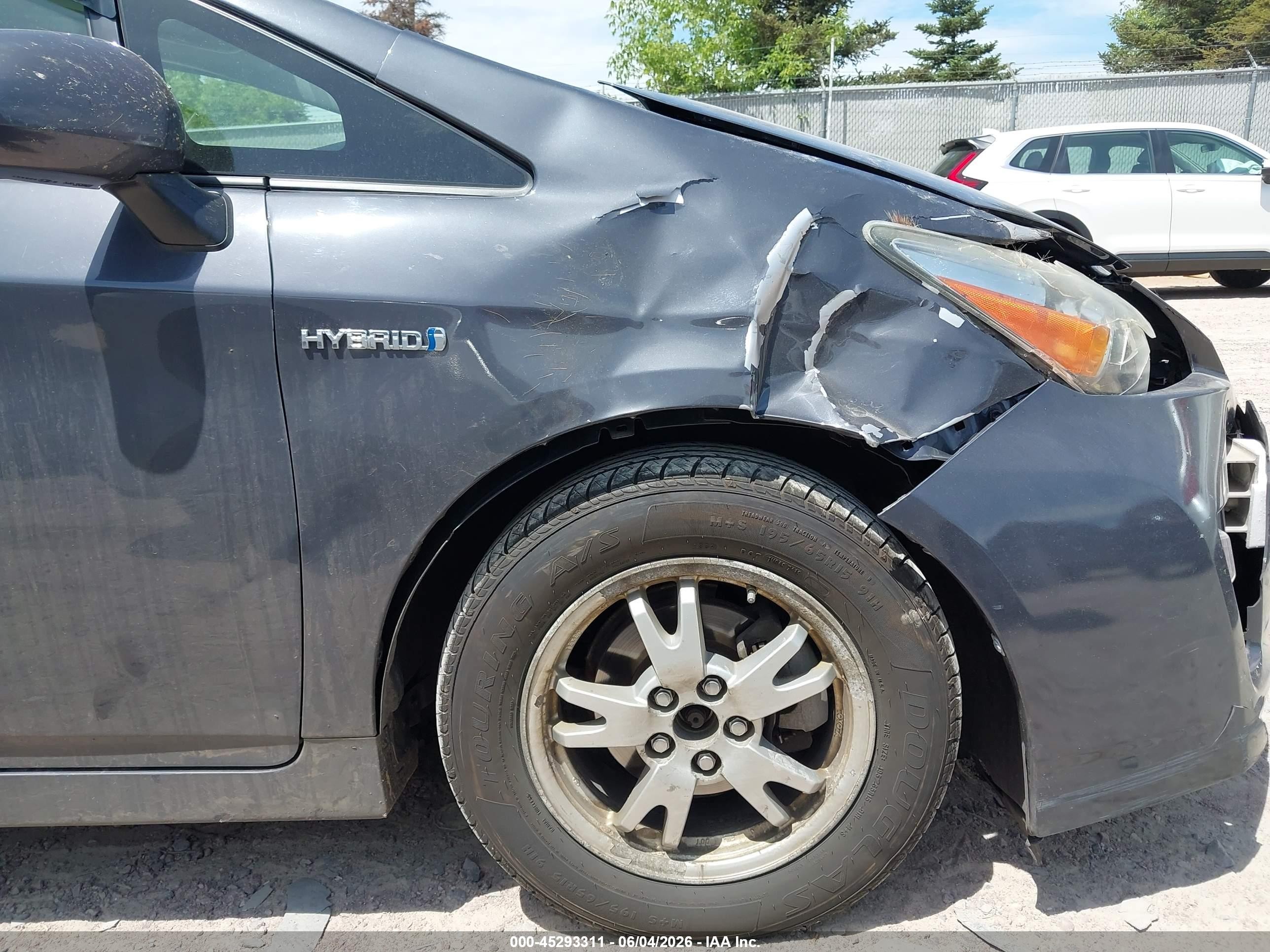 2010 Toyota Prius Iv Gray vin: JTDKN3DU5A0152897