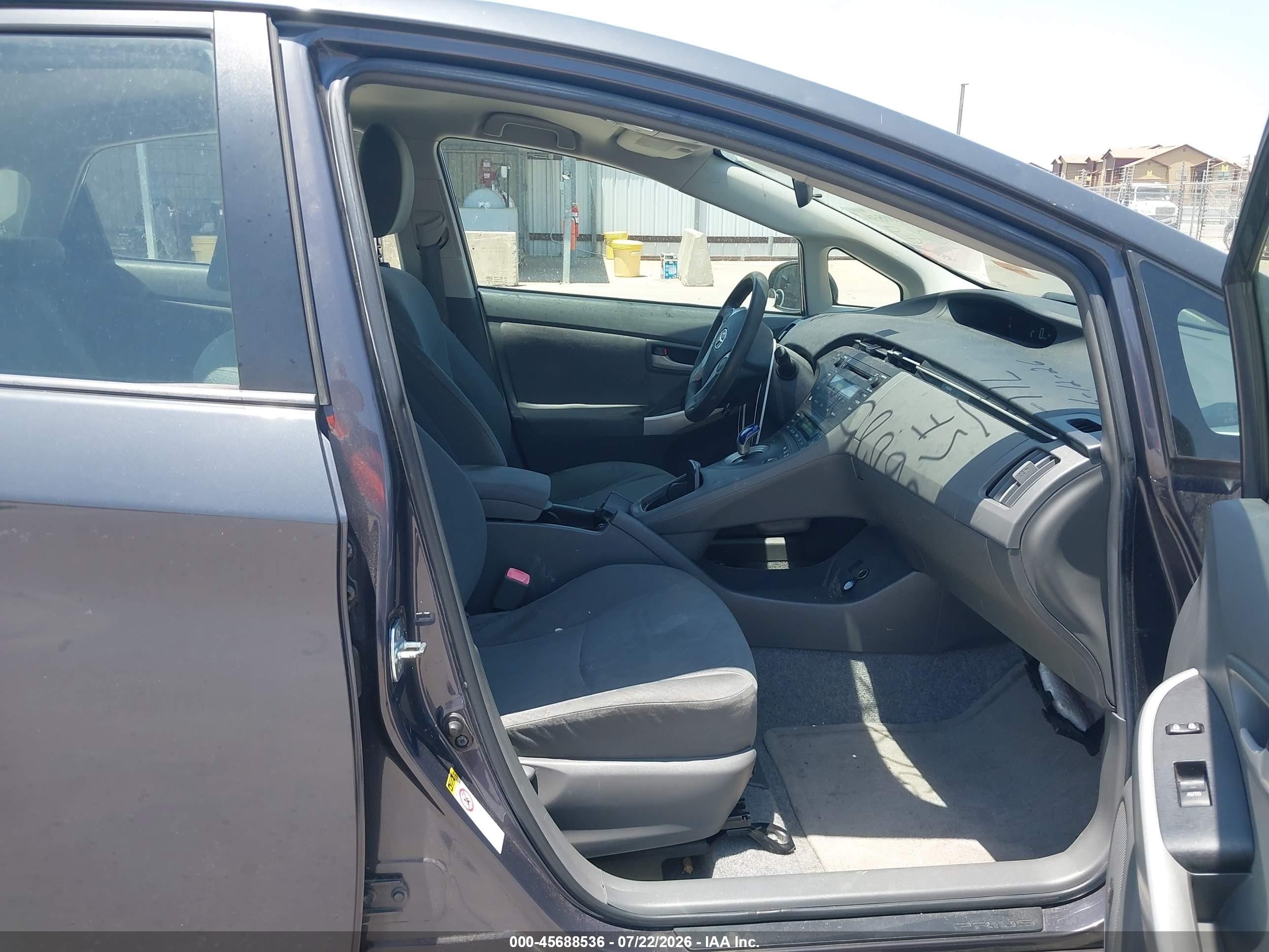 2010 Toyota Prius Iii Серый vin: JTDKN3DU5A0157260