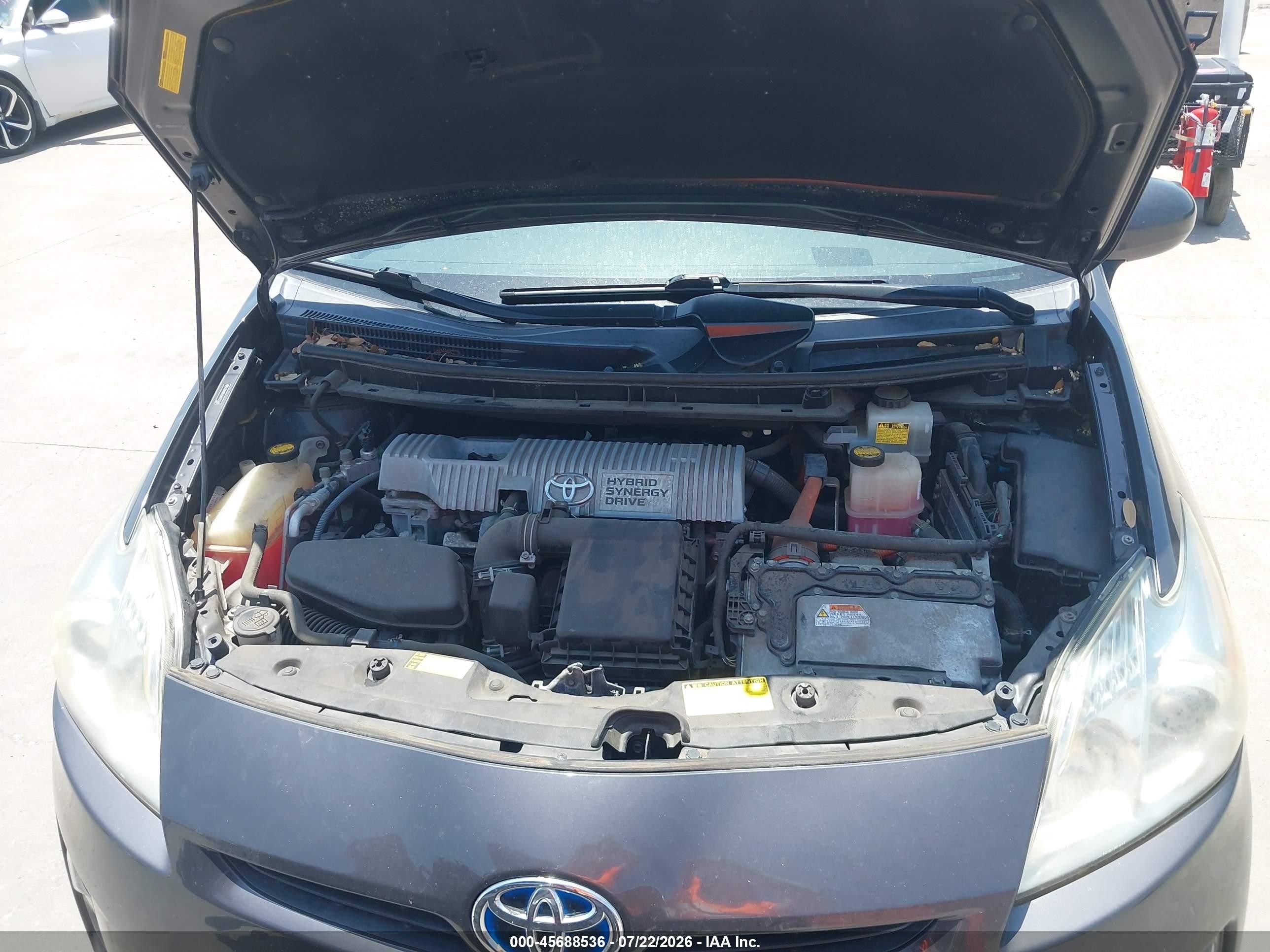 2010 Toyota Prius Iii Серый vin: JTDKN3DU5A0157260