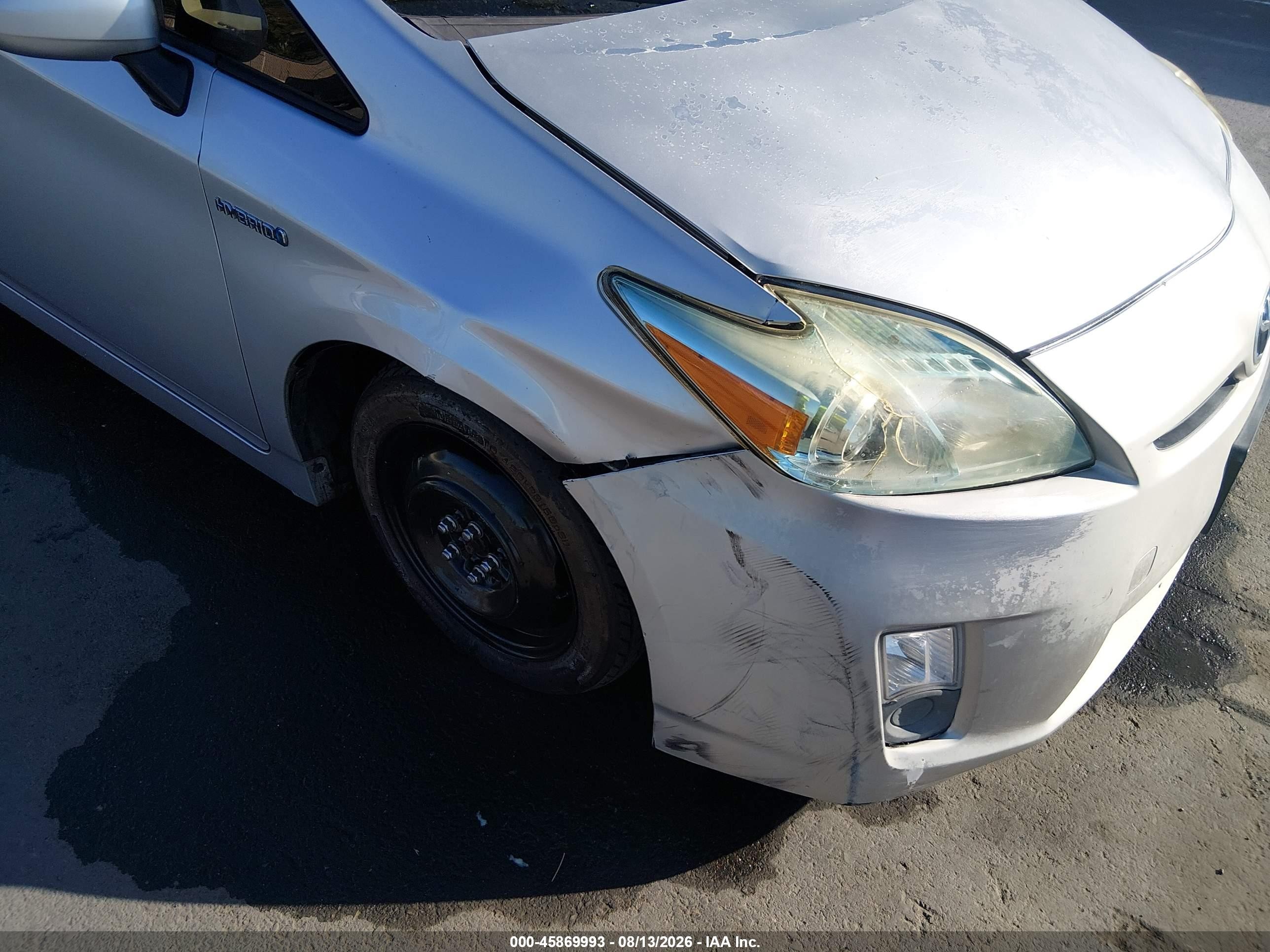 2010 Toyota Prius Iii Белый vin: JTDKN3DU5A0171675