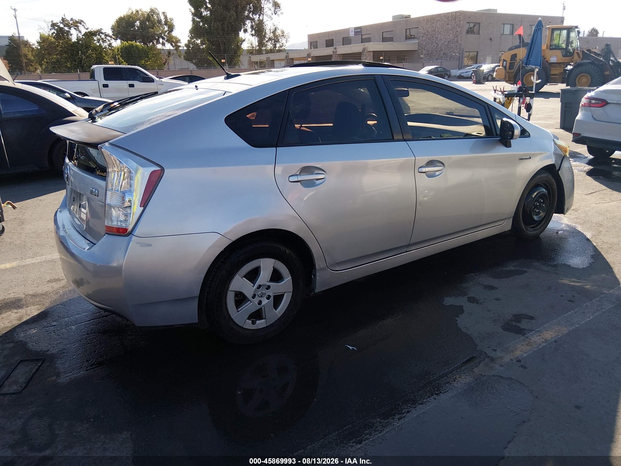 2010 Toyota Prius Iii Белый vin: JTDKN3DU5A0171675