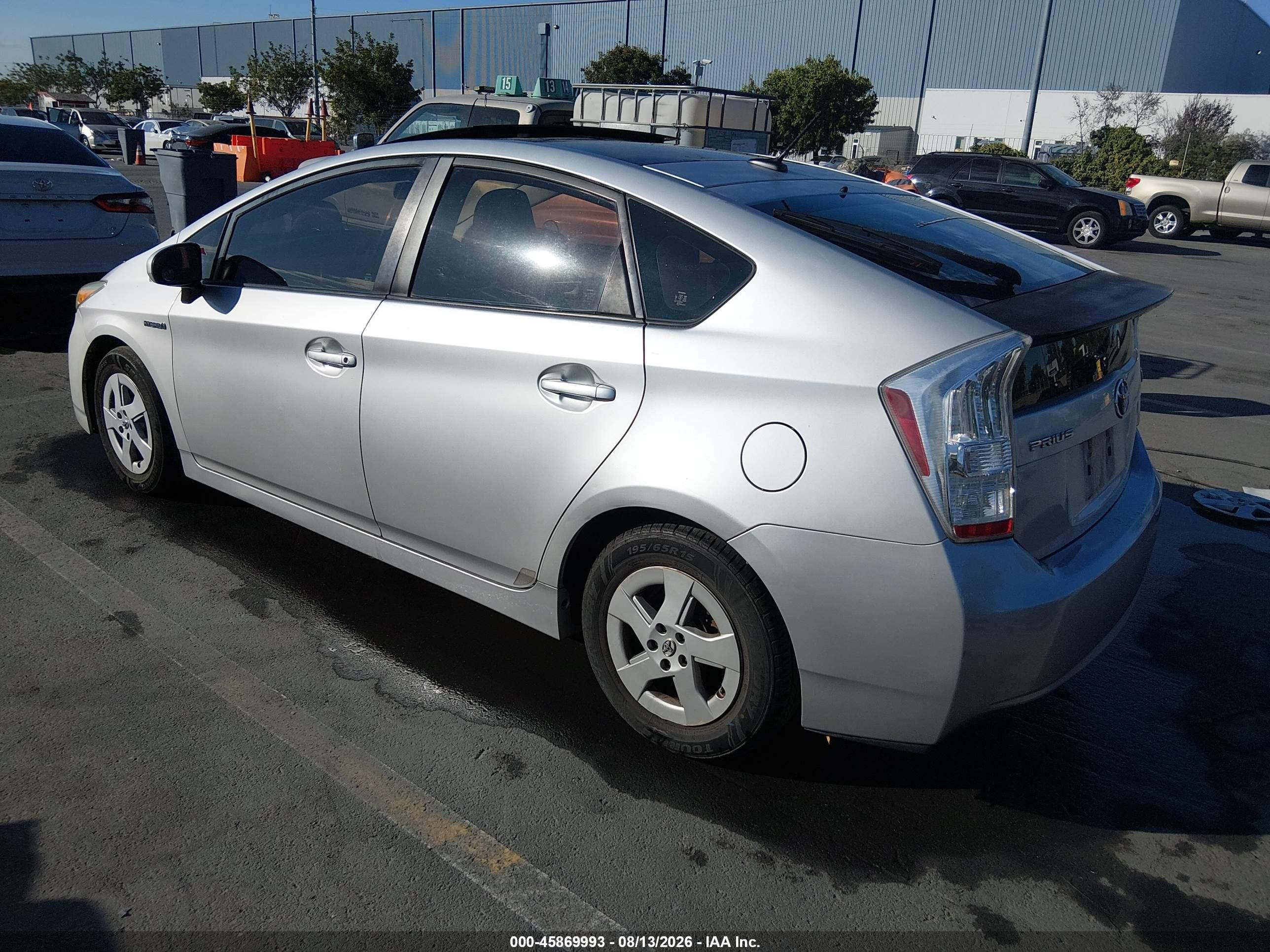 2010 Toyota Prius Iii Белый vin: JTDKN3DU5A0171675