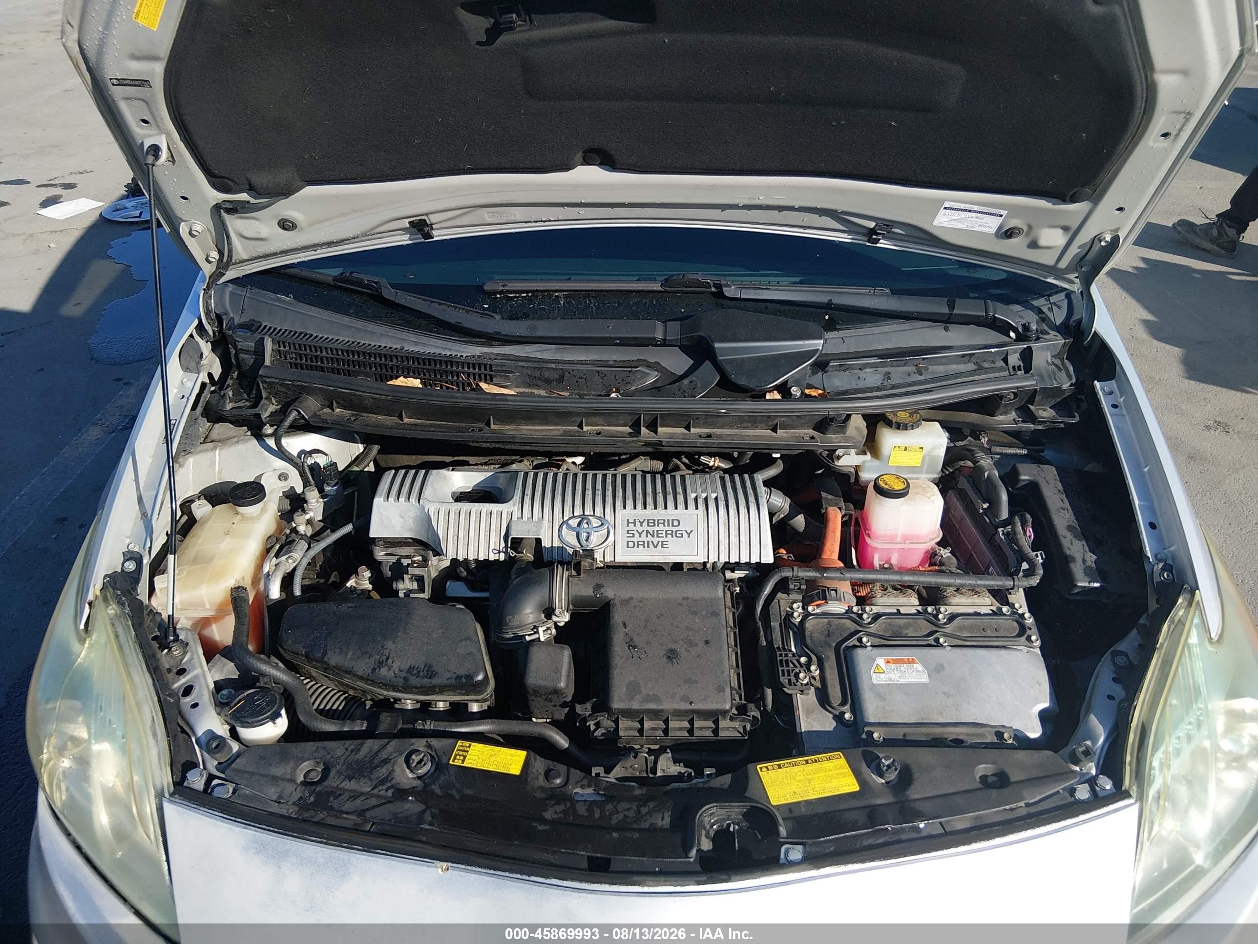 2010 Toyota Prius Iii Белый vin: JTDKN3DU5A0171675