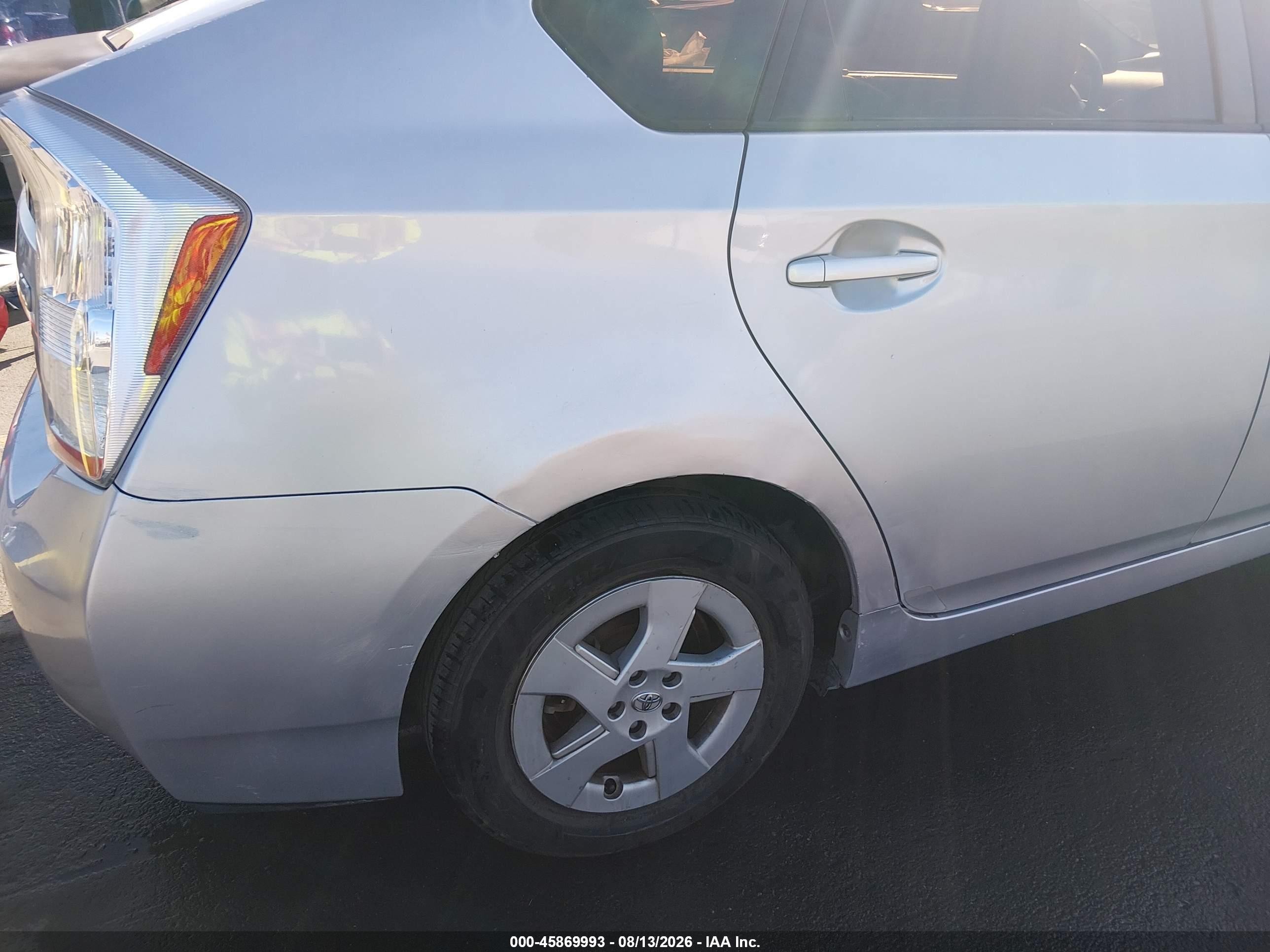 2010 Toyota Prius Iii Белый vin: JTDKN3DU5A0171675