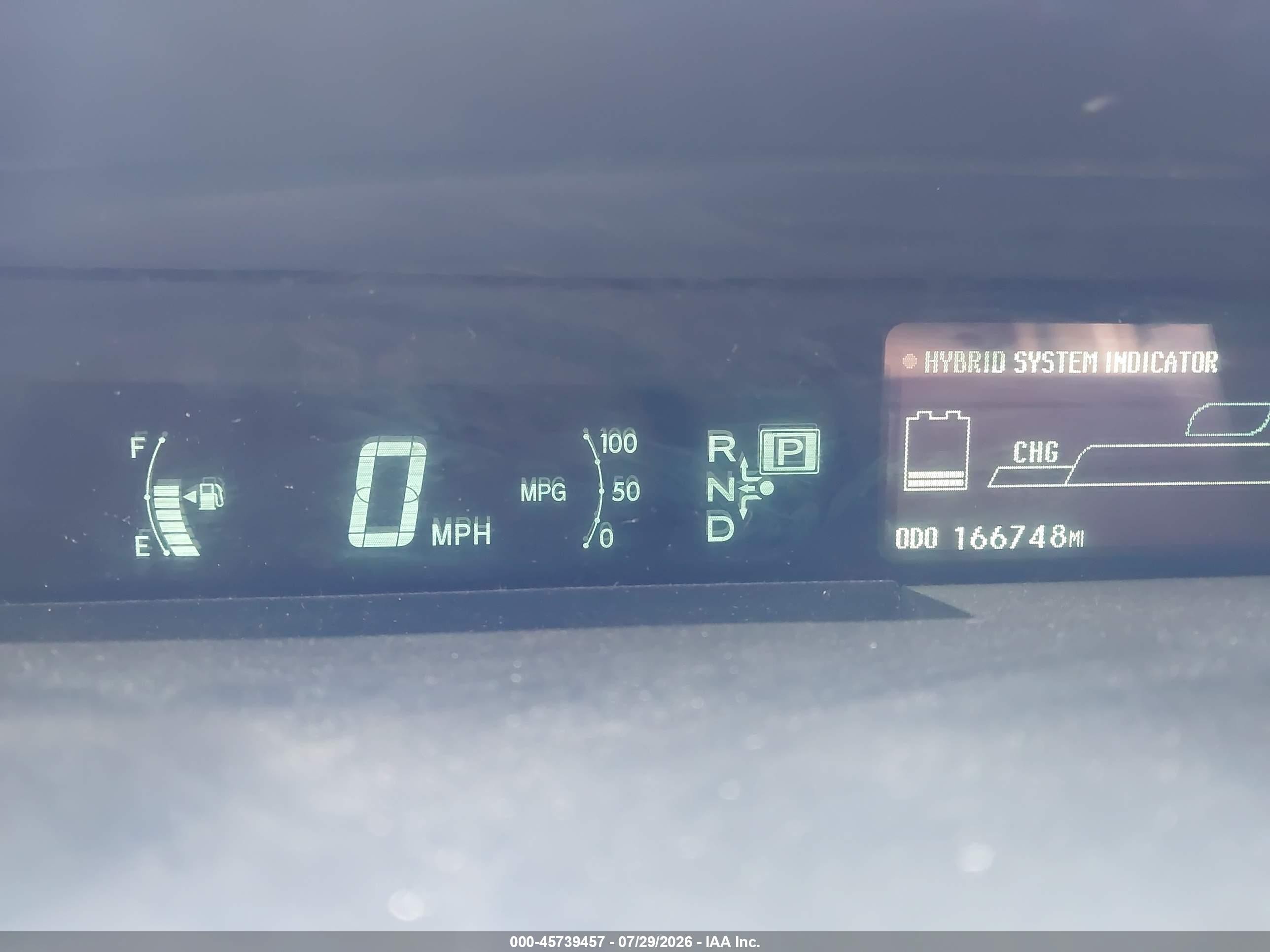 2010 Toyota Prius Iii Red vin: JTDKN3DU5A0179338