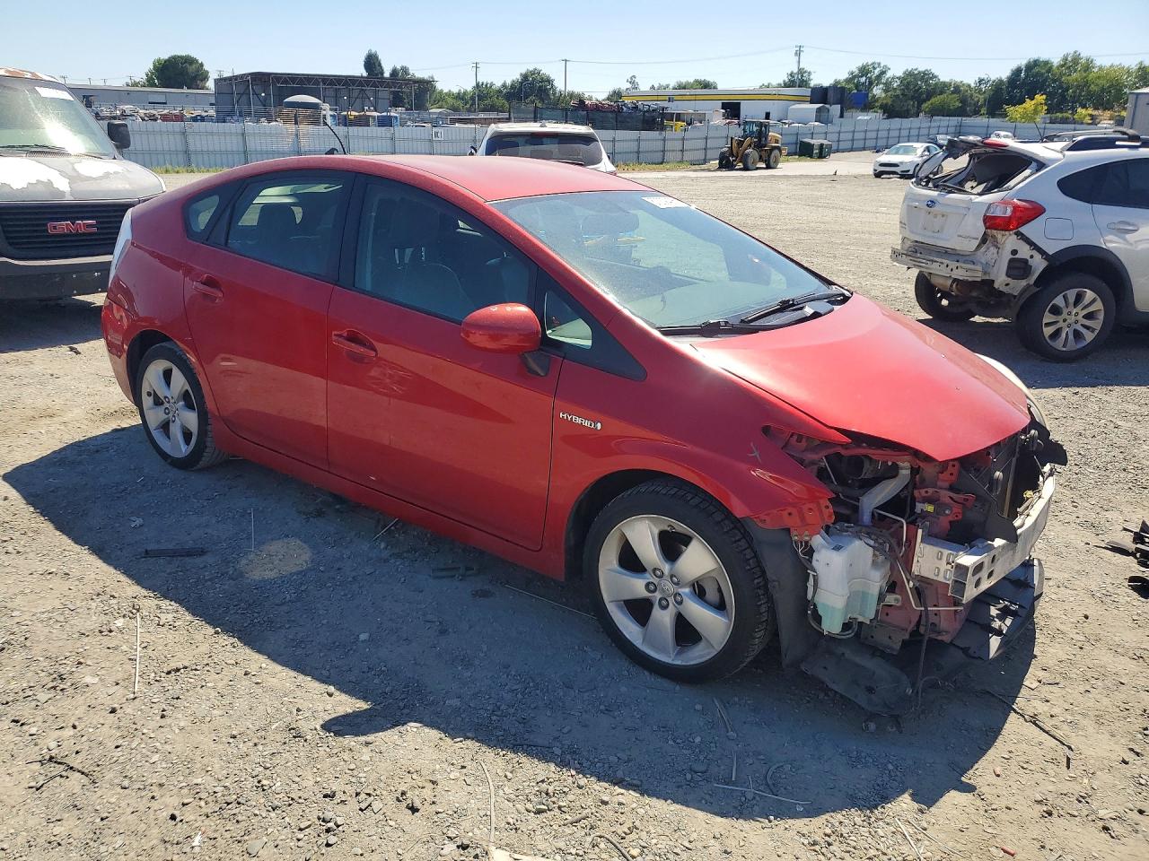 2010 Toyota Prius V Red vin: JTDKN3DU5A0182126