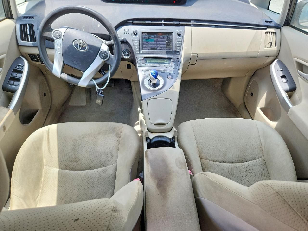 2010 Toyota Prius Iii Beige vin: JTDKN3DU5A0215111