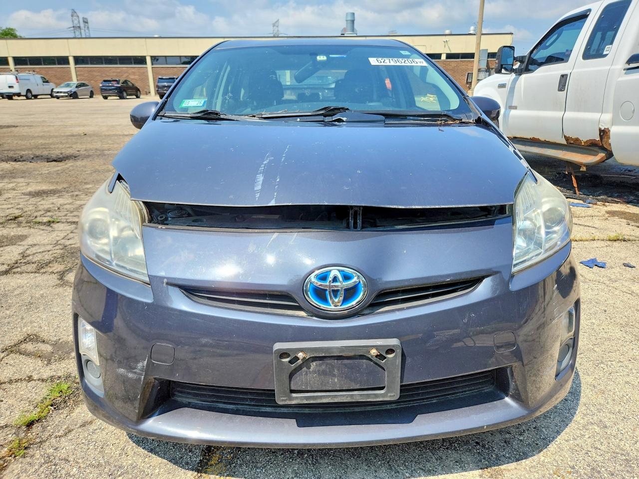 2010 Toyota Prius Iii Gray vin: JTDKN3DU5A0219353