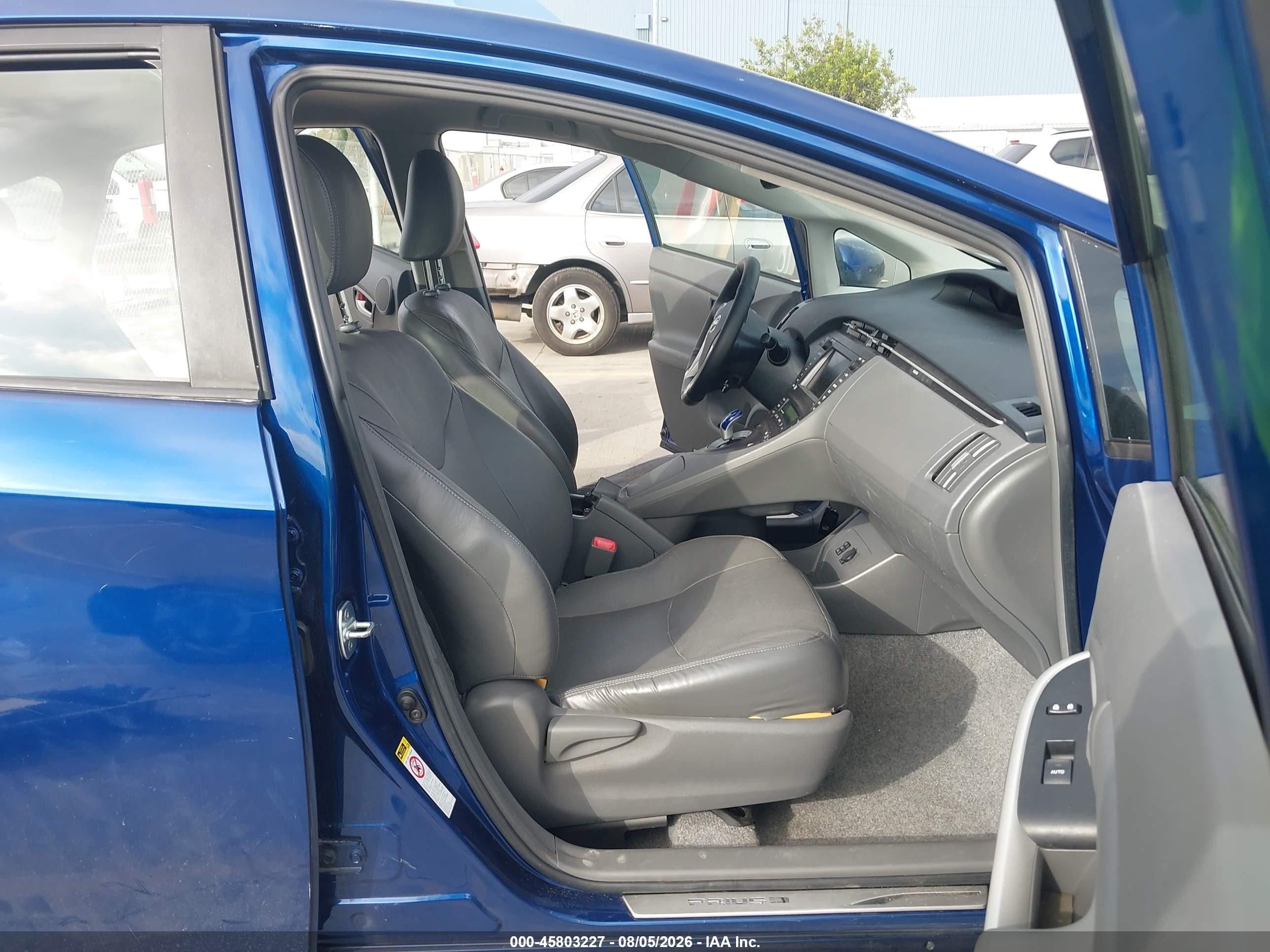2010 Toyota Prius Iv Blue vin: JTDKN3DU5A0240445