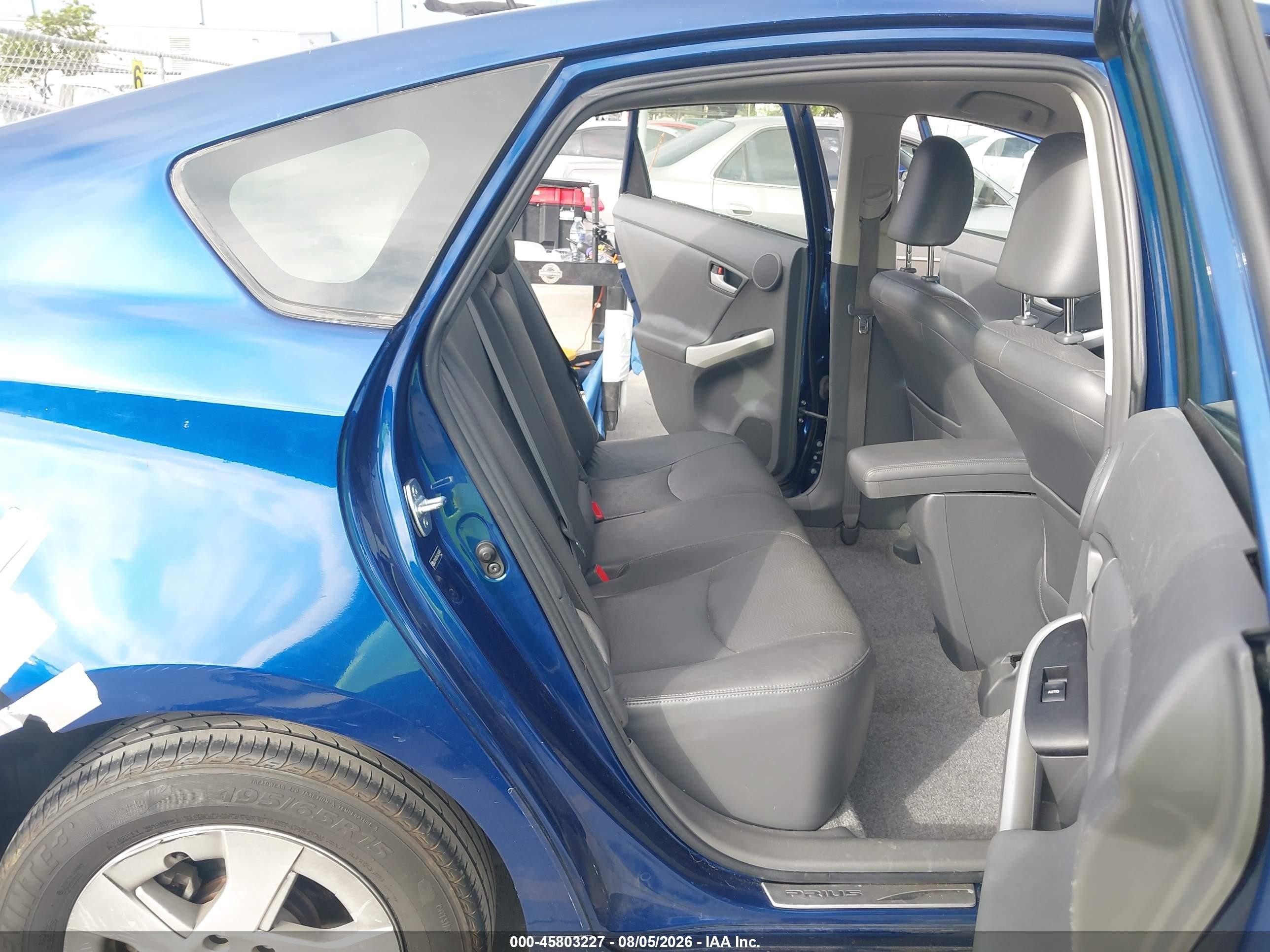 2010 Toyota Prius Iv Blue vin: JTDKN3DU5A0240445