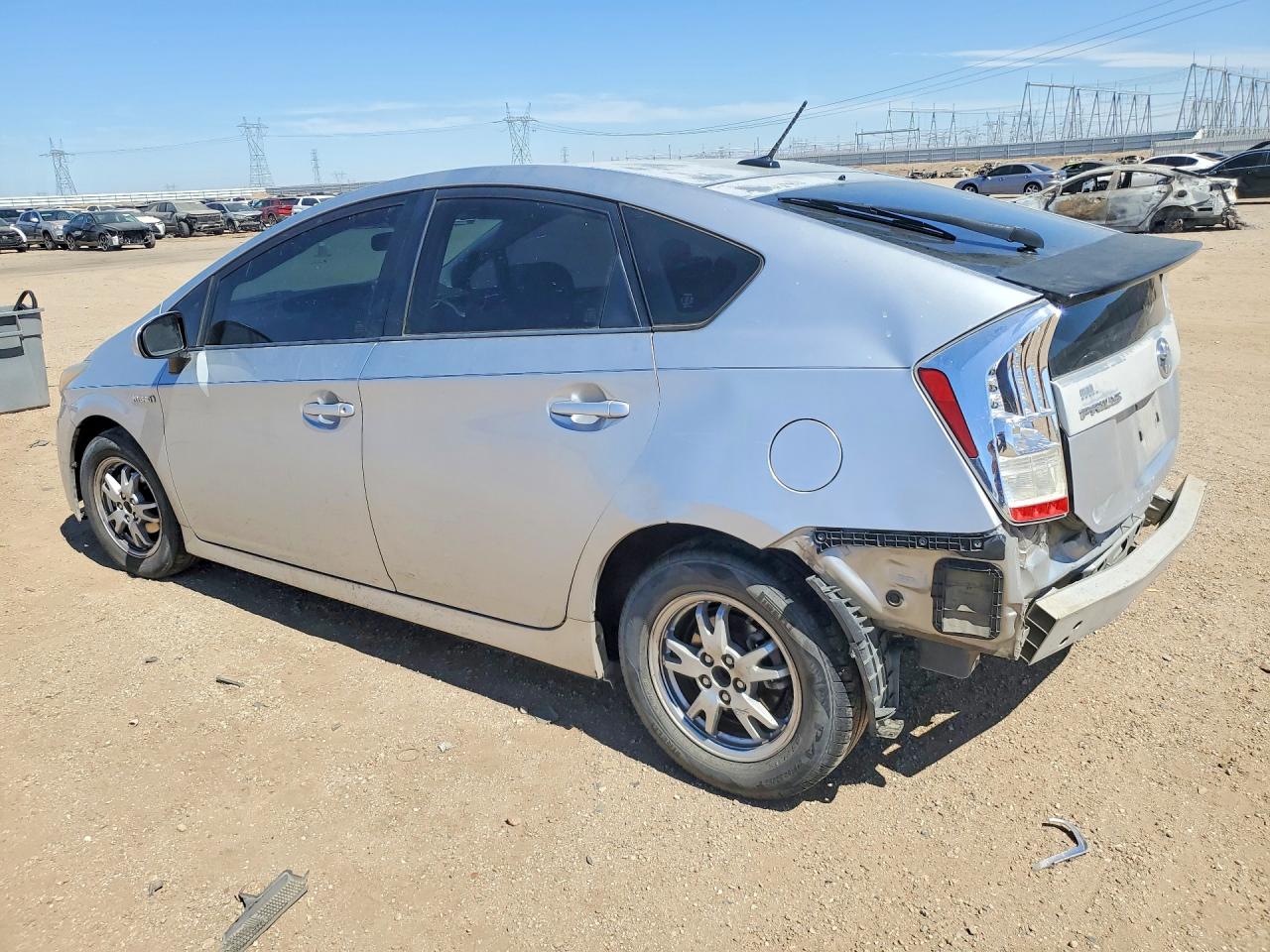 2010 Toyota Prius Iii Серебряный vin: JTDKN3DU5A1003674