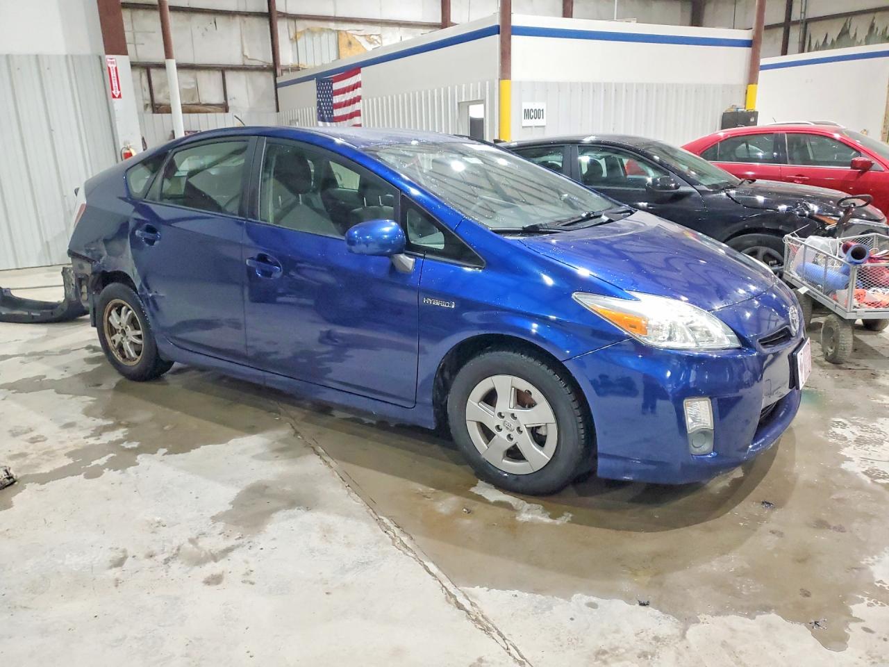 2010 Toyota Prius Ii Blue vin: JTDKN3DU5A1124124