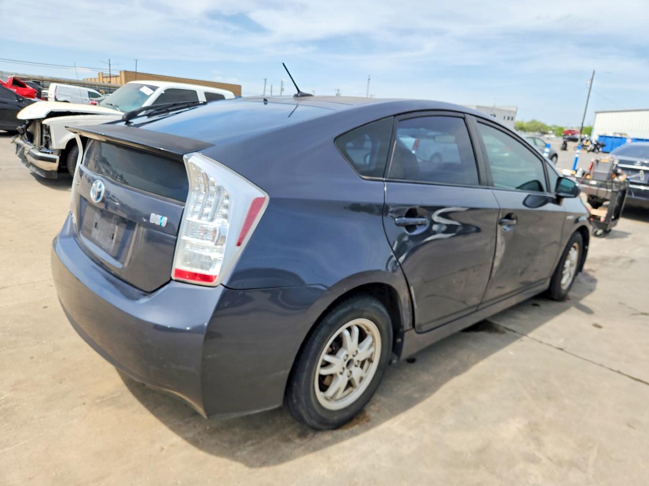 2010 Toyota Prius Iii Серый vin: JTDKN3DU5A1266232