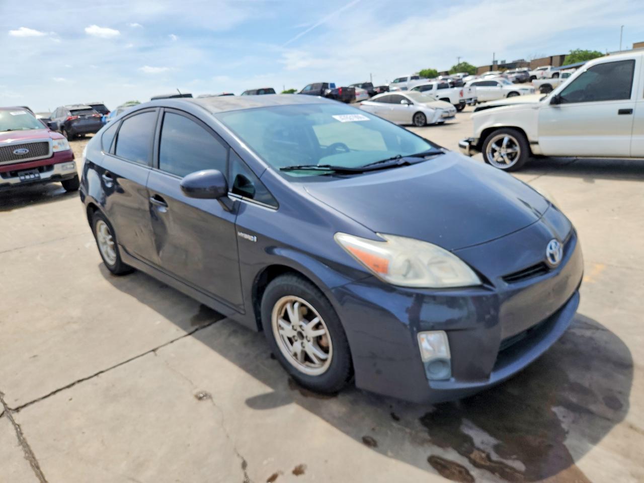 2010 Toyota Prius Iii Серый vin: JTDKN3DU5A1266232