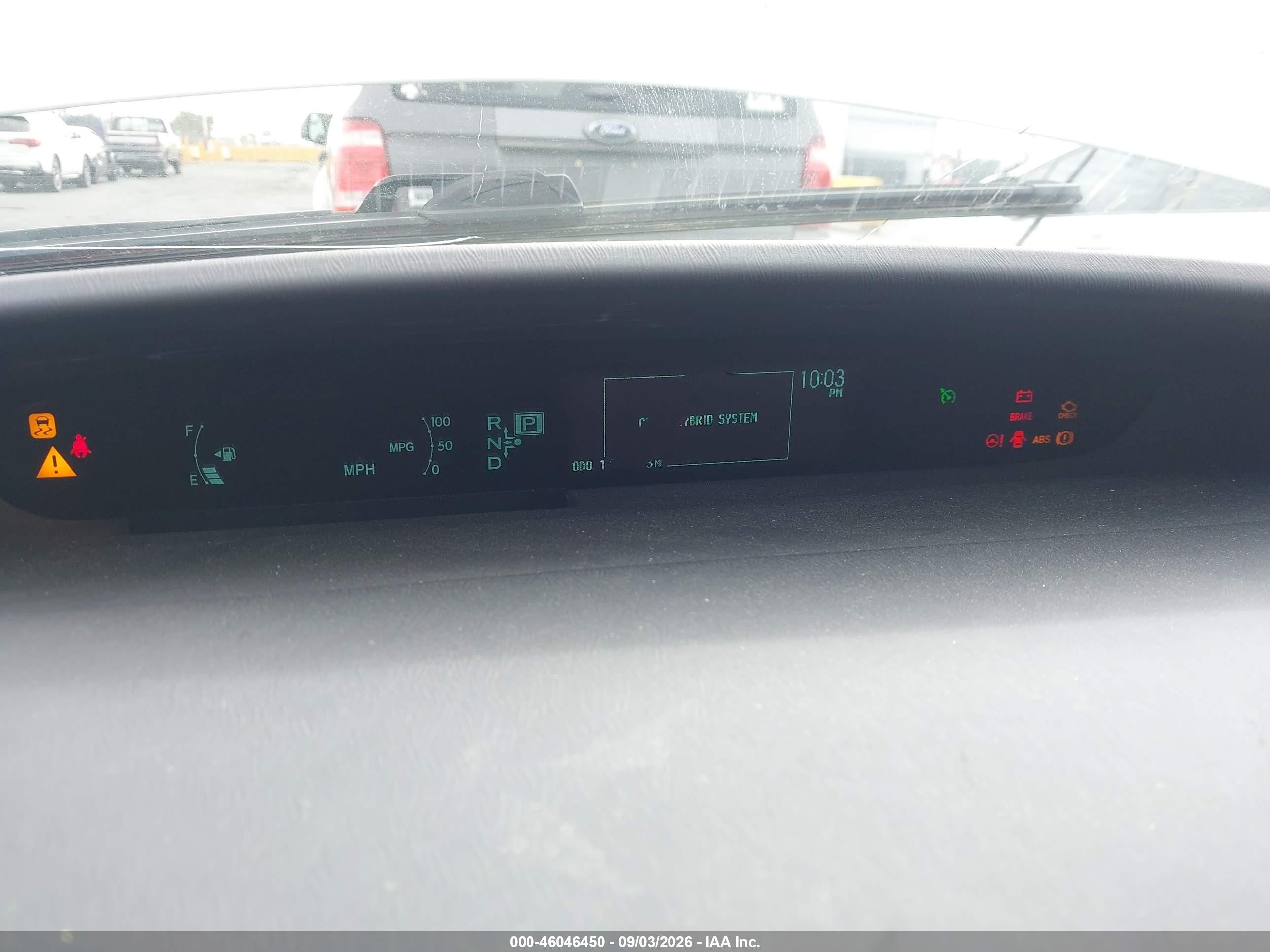 2010 Toyota Prius Ii White vin: JTDKN3DU5A5222739