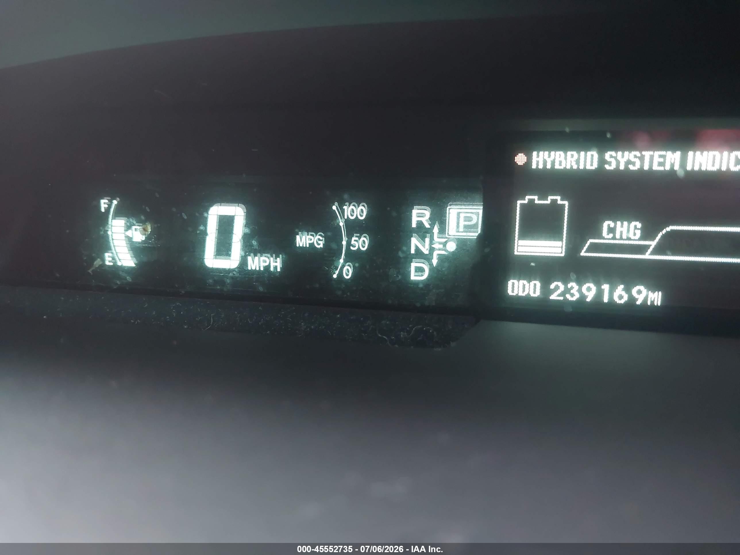 2011 Toyota Prius Two Red vin: JTDKN3DU5B0257828
