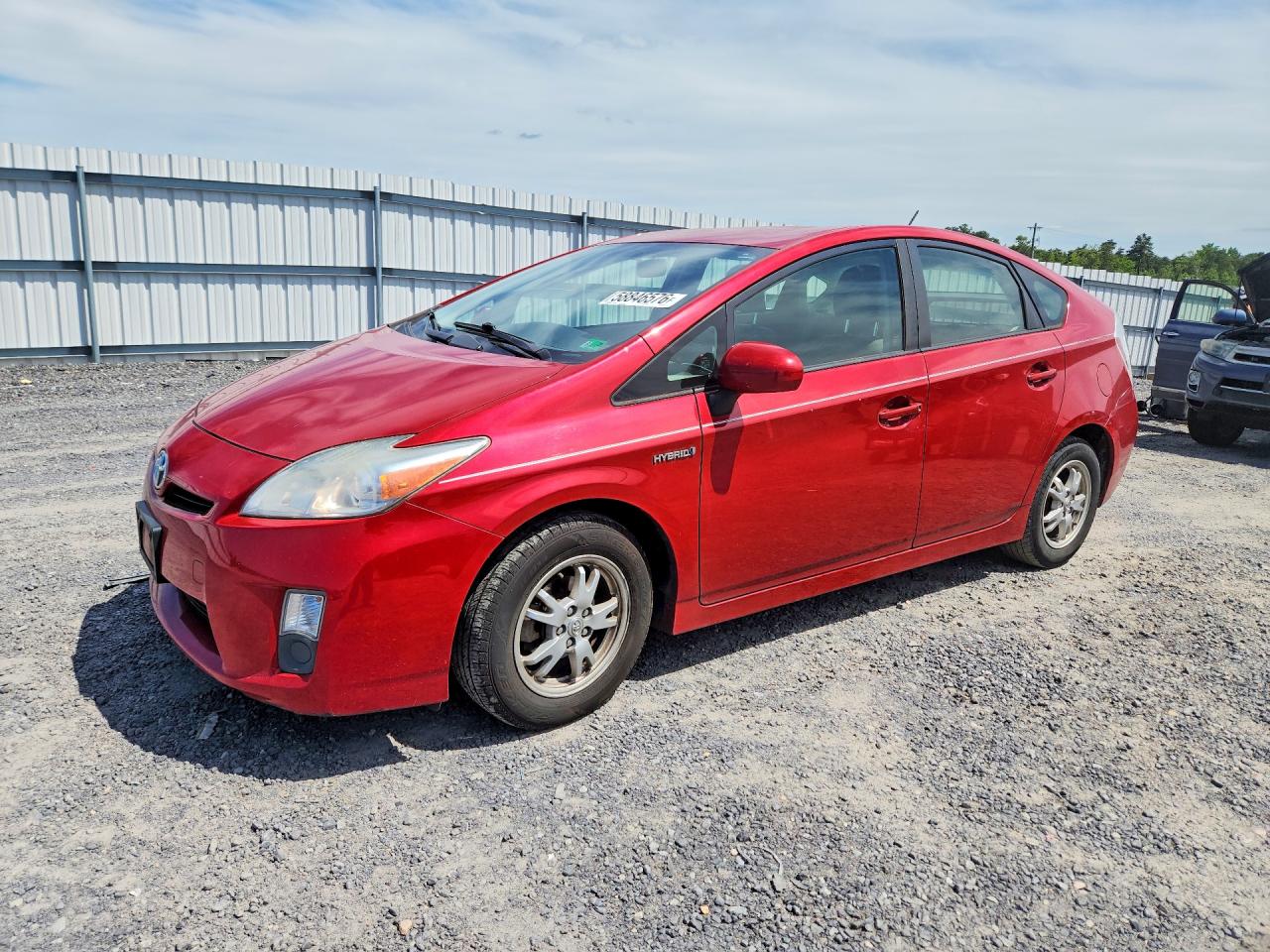 2011 Toyota Prius Two Red vin: JTDKN3DU5B0261135