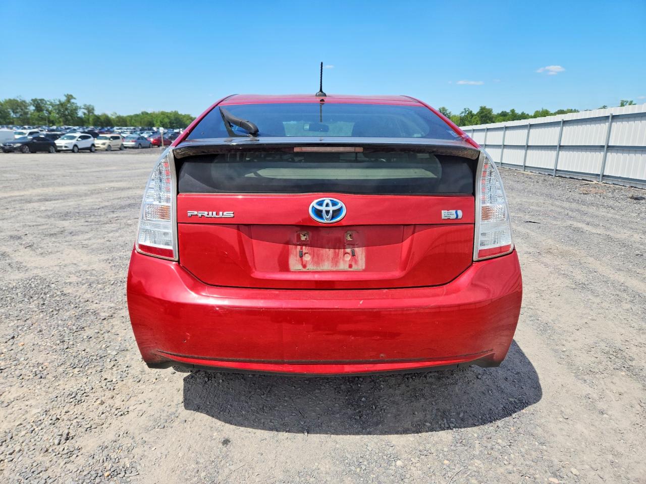2011 Toyota Prius Two Red vin: JTDKN3DU5B0261135