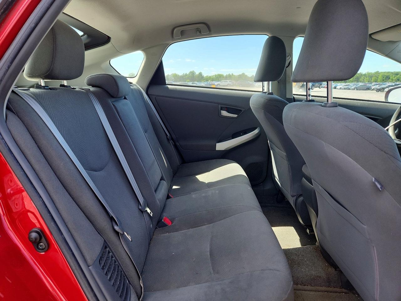 2011 Toyota Prius Two Red vin: JTDKN3DU5B0261135