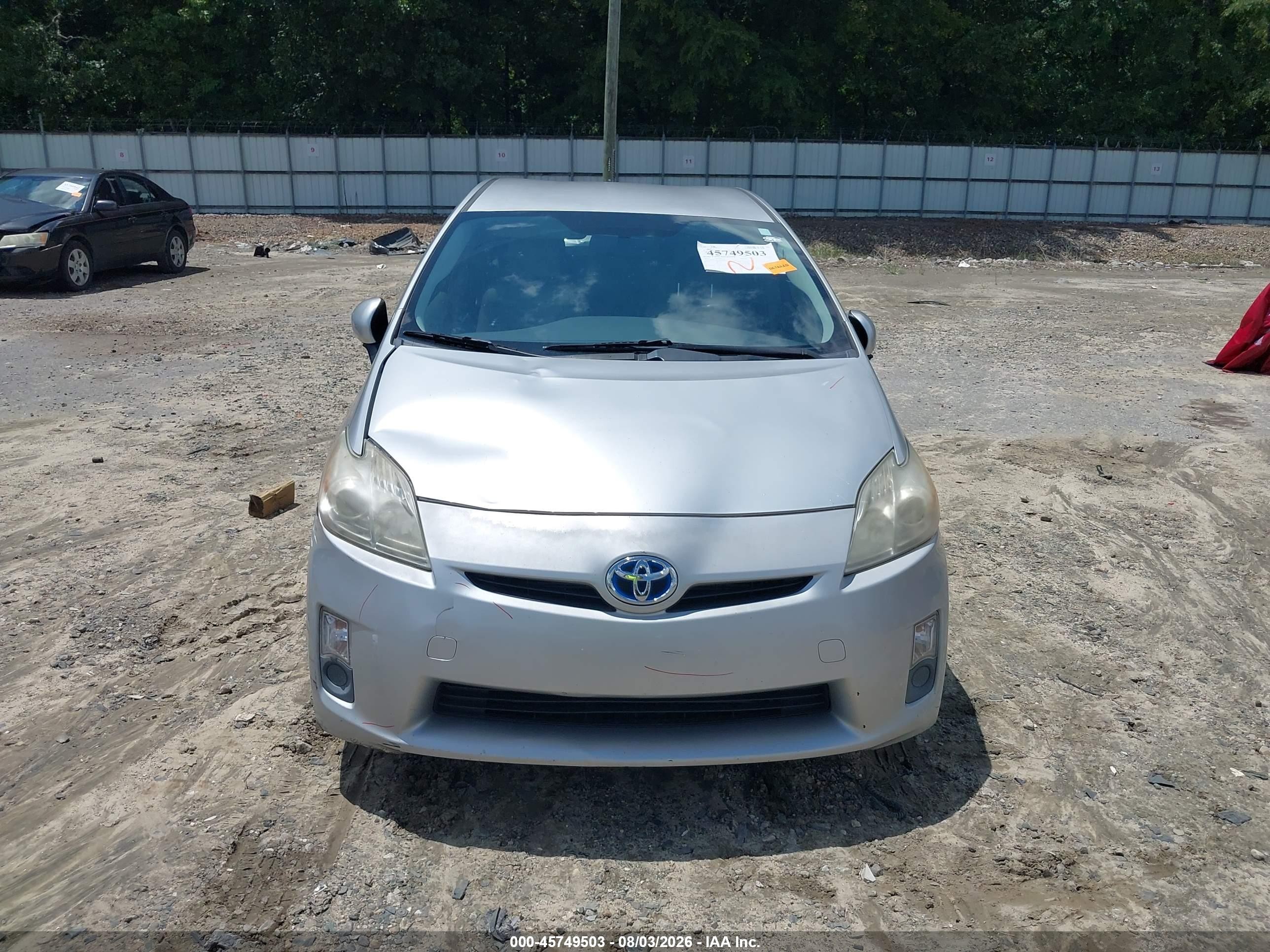 2011 Toyota Prius Four Silver vin: JTDKN3DU5B0266836