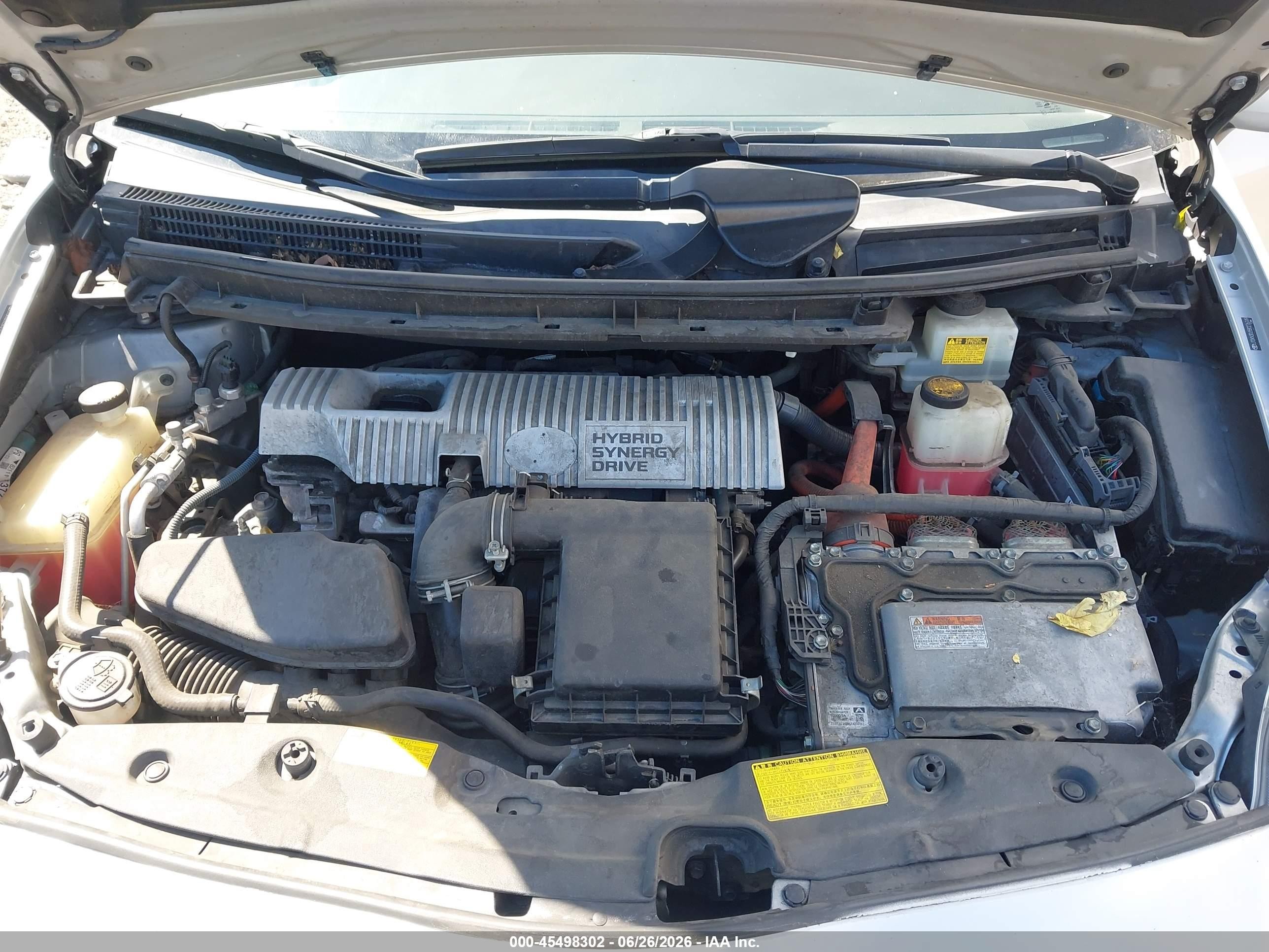 2011 Toyota Prius Three Серебряный vin: JTDKN3DU5B0276749