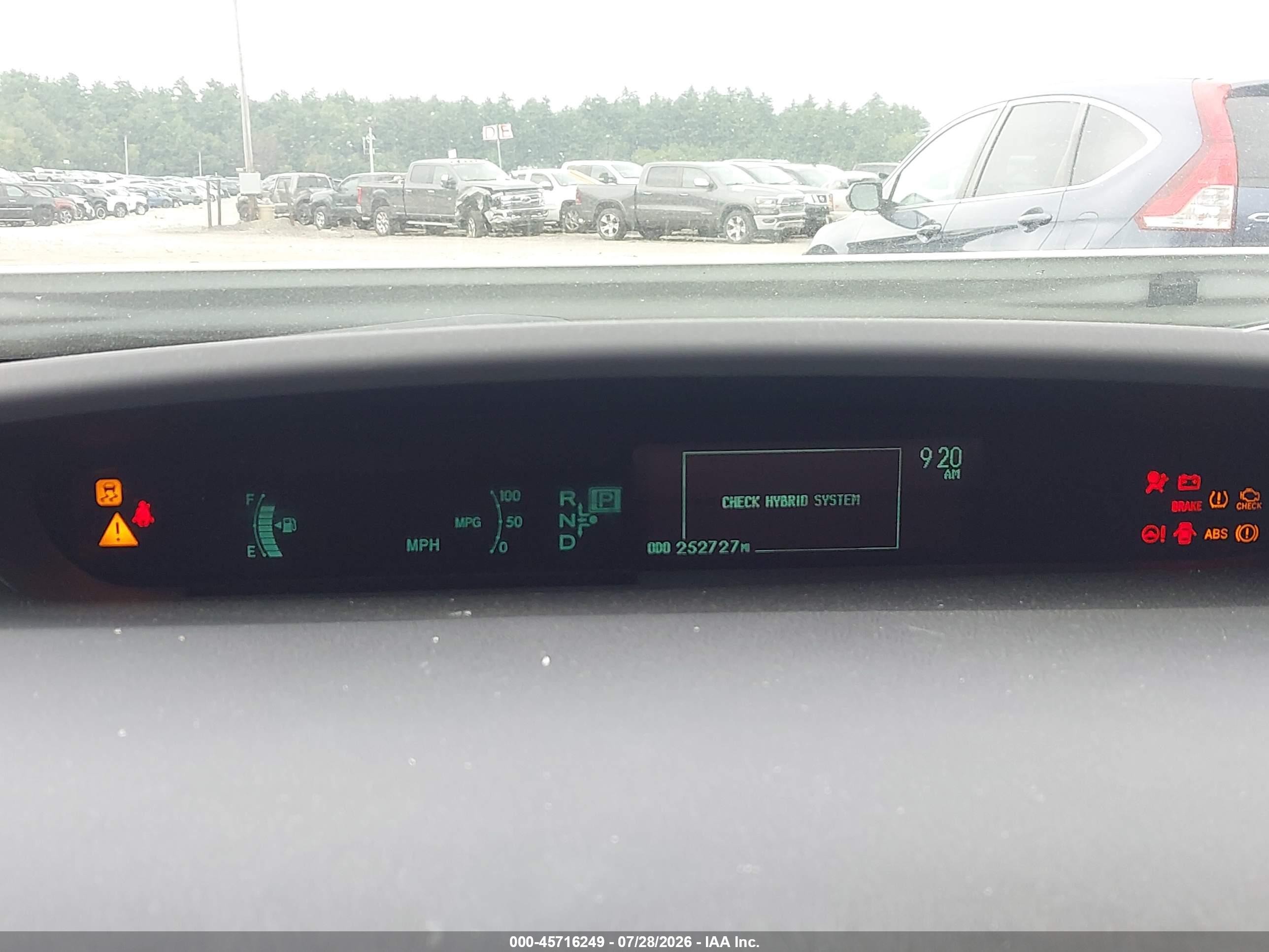 2011 Toyota Prius Two White vin: JTDKN3DU5B0279277