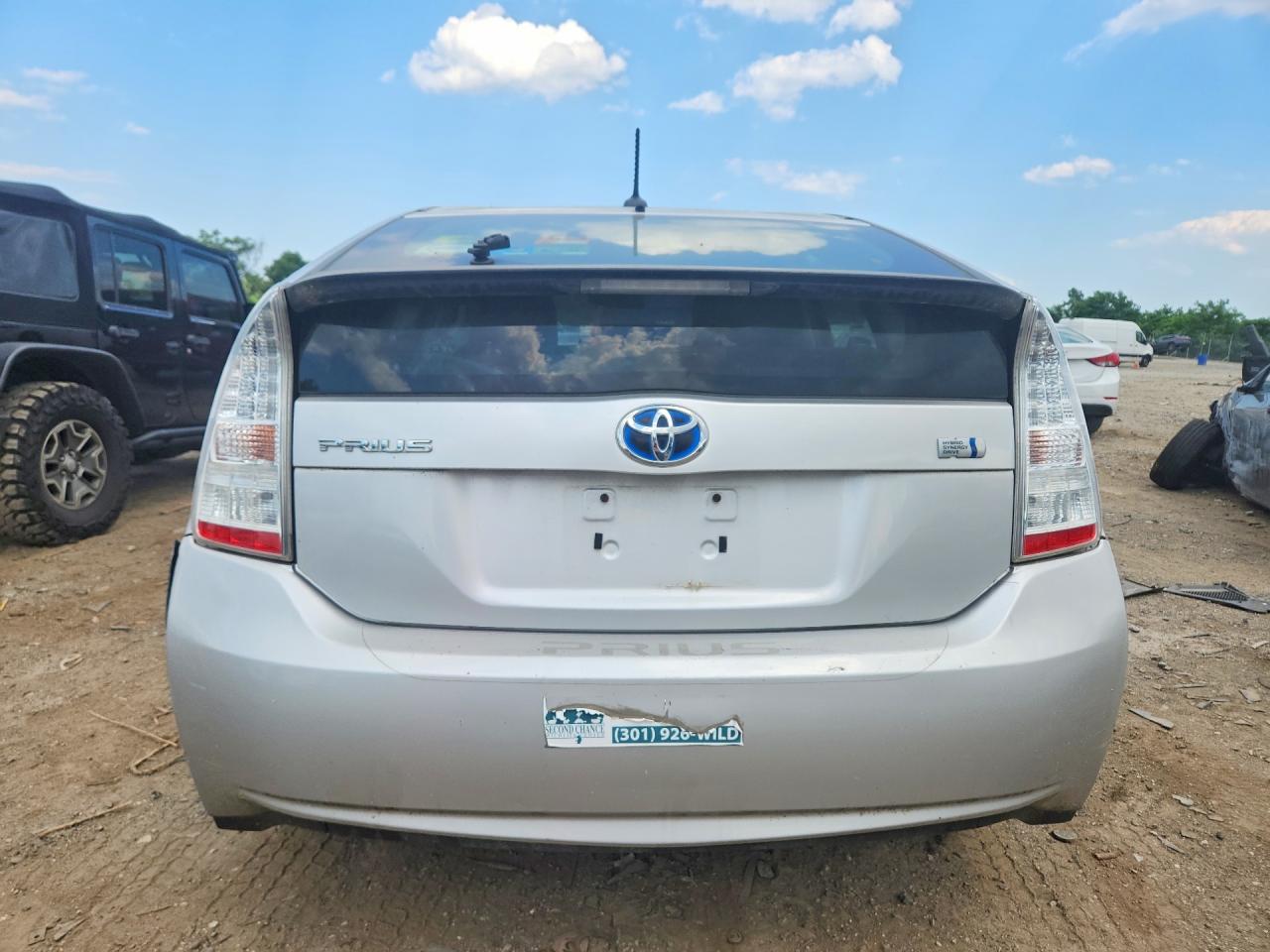 2011 Toyota Prius Two Silver vin: JTDKN3DU5B0287315
