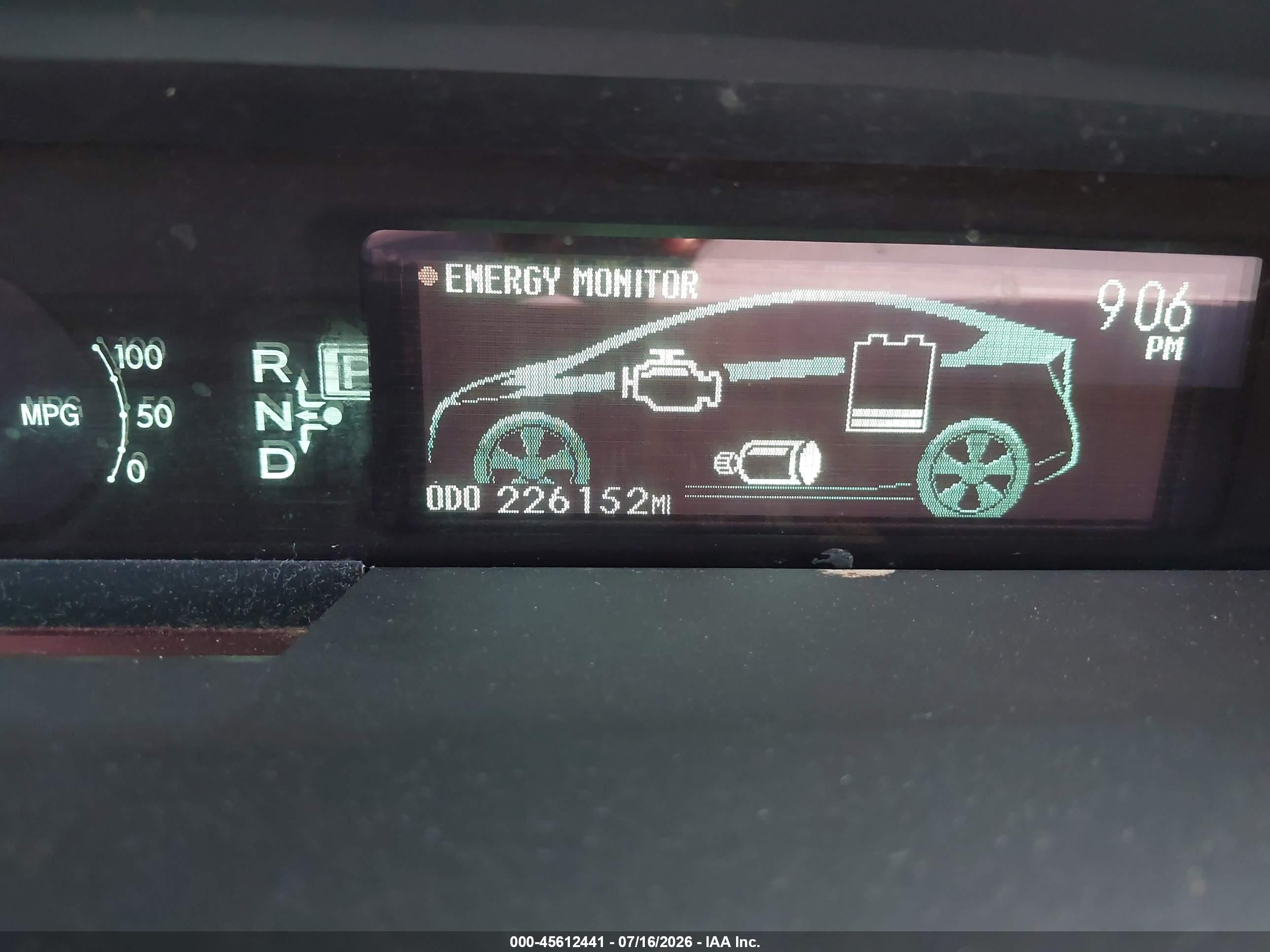 2011 Toyota Prius Three White vin: JTDKN3DU5B0289162