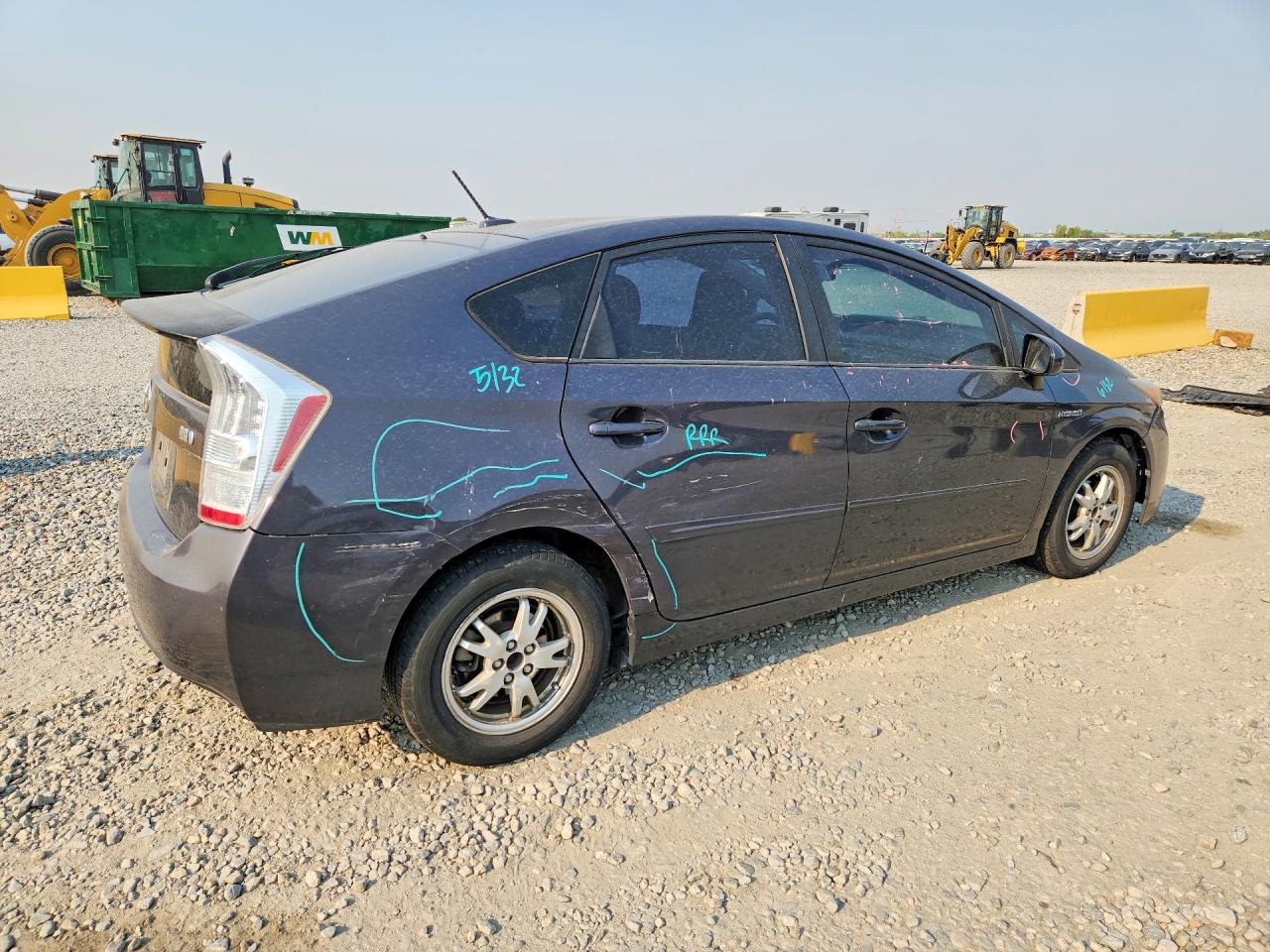 2011 Toyota Prius Three Gray vin: JTDKN3DU5B0289470