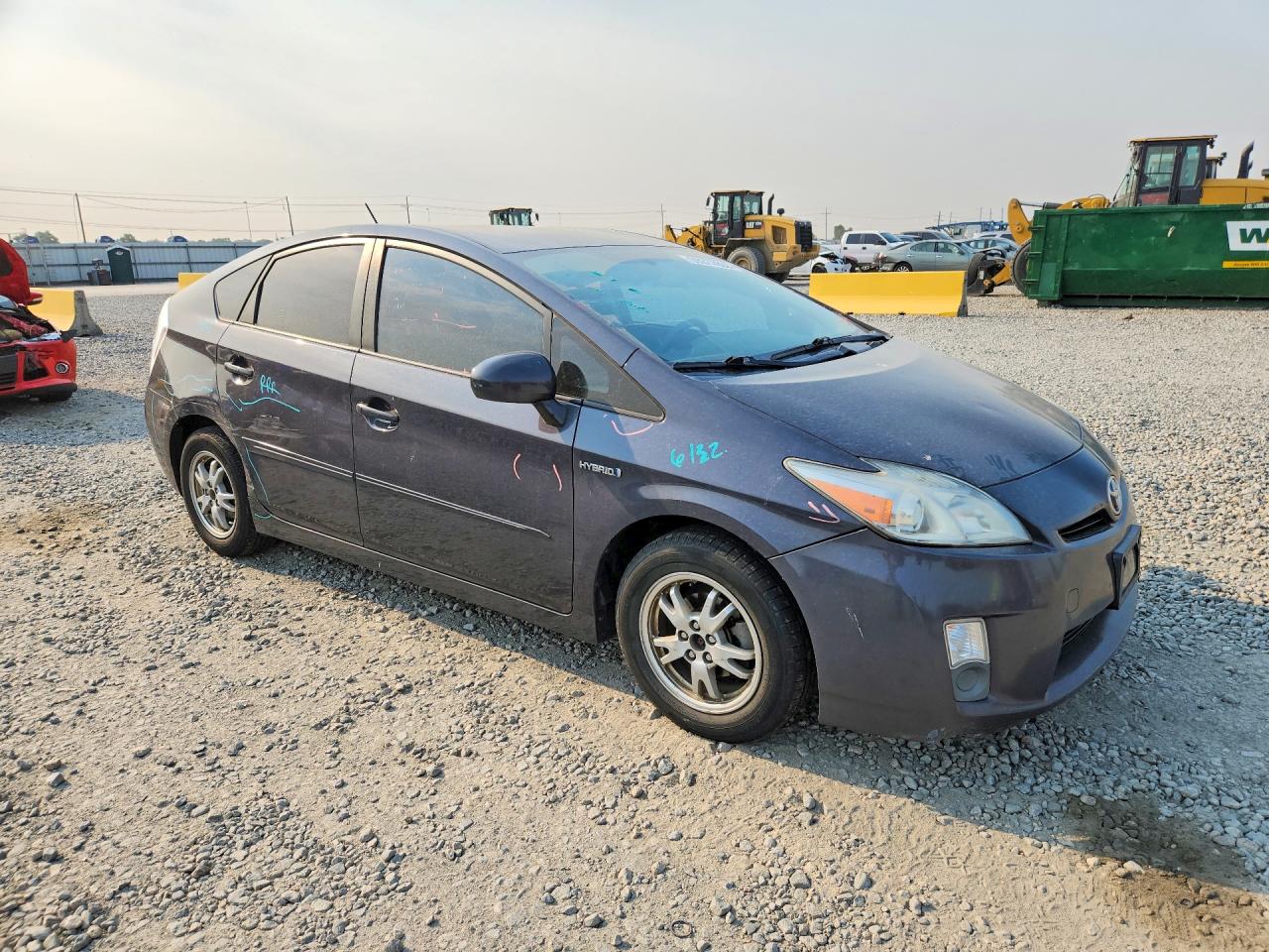 2011 Toyota Prius Three Gray vin: JTDKN3DU5B0289470