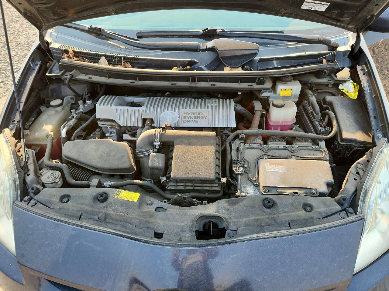2011 Toyota Prius Three Gray vin: JTDKN3DU5B0289470