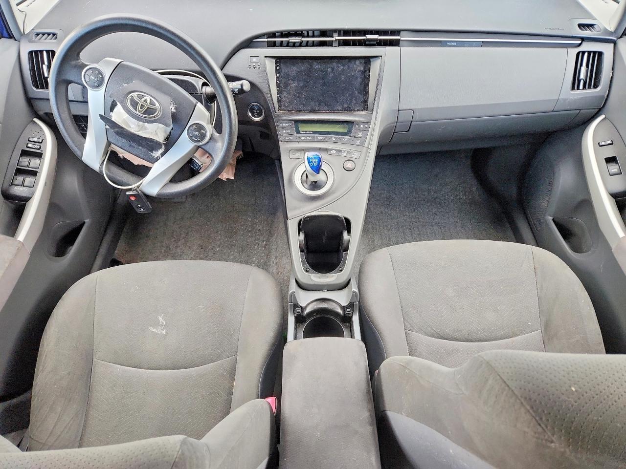 2011 Toyota Prius Two Синий vin: JTDKN3DU5B0303383