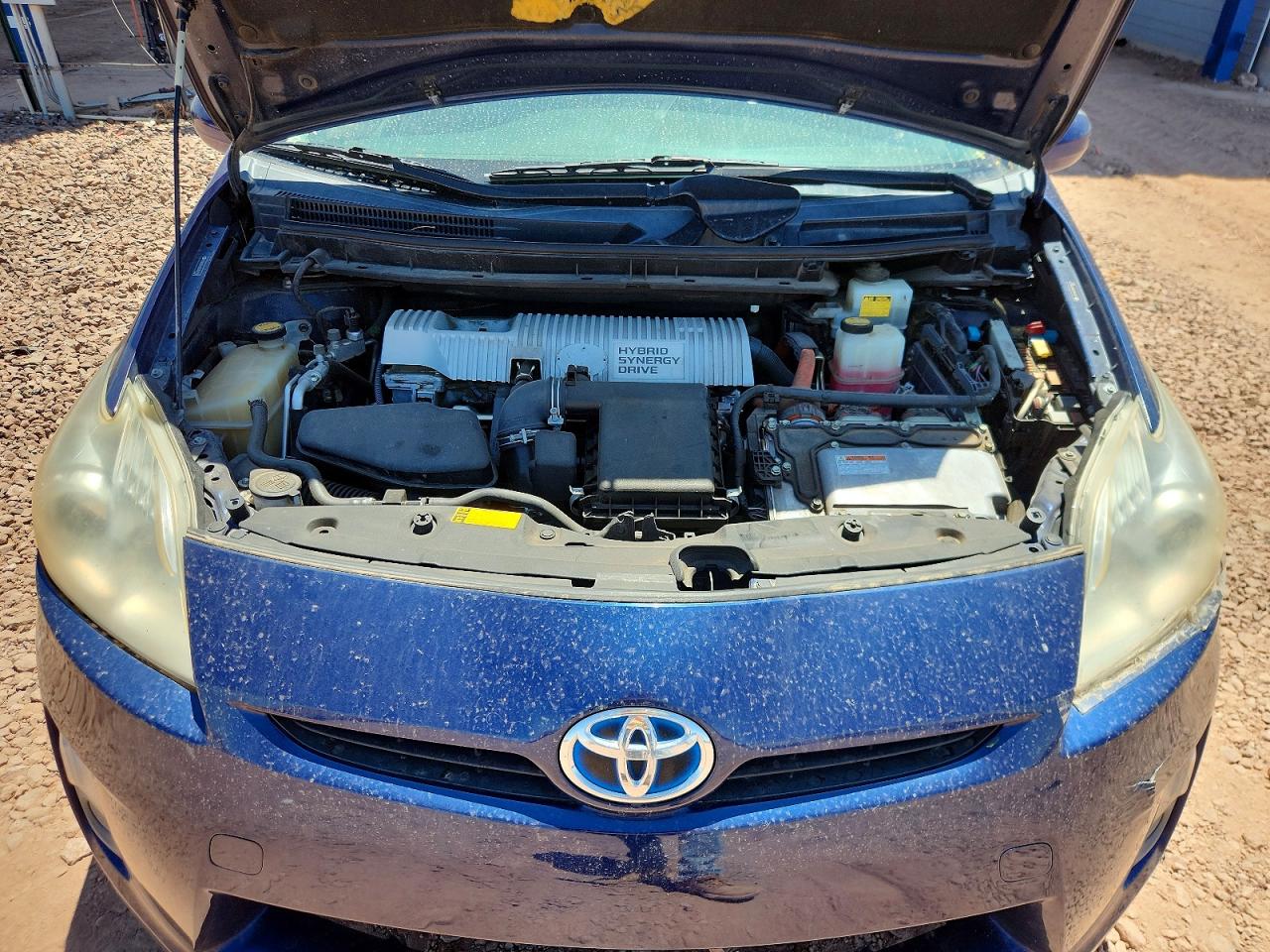 2011 Toyota Prius Two Blue vin: JTDKN3DU5B0308793