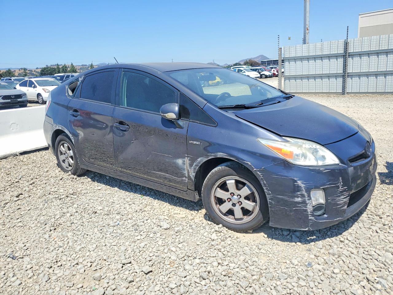 2011 Toyota Prius Two Gray vin: JTDKN3DU5B0325058