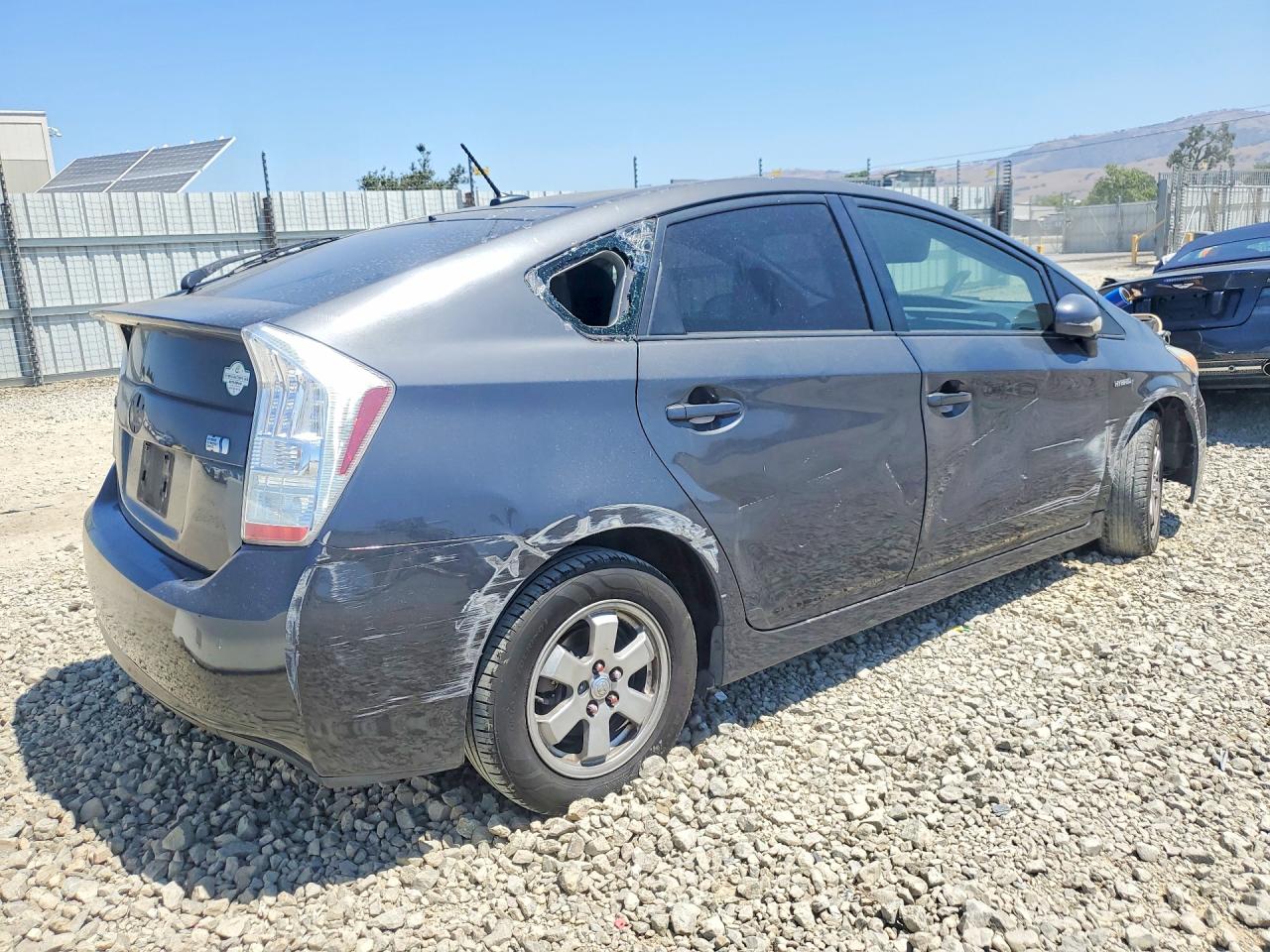 2011 Toyota Prius Two Gray vin: JTDKN3DU5B0325058