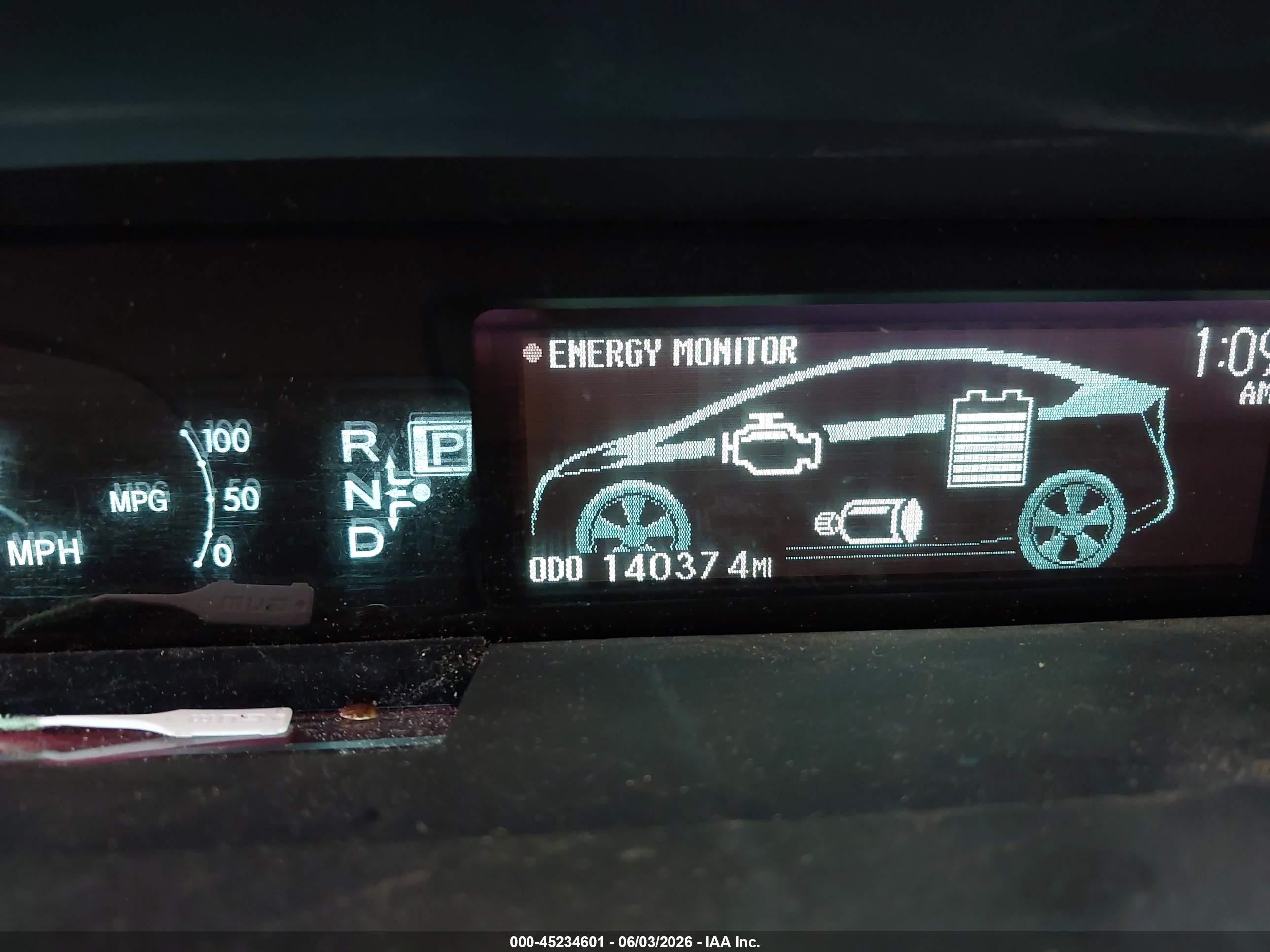 2011 Toyota Prius Three Blue vin: JTDKN3DU5B0325092