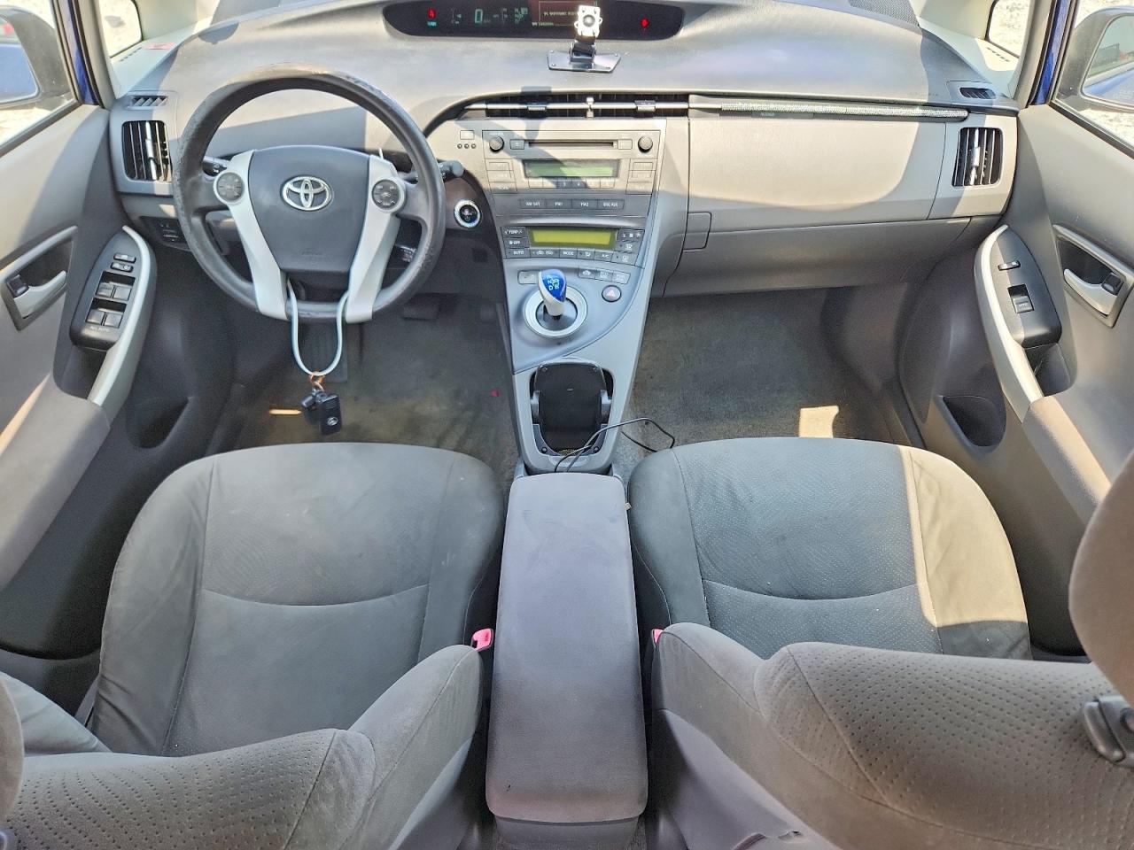 2011 Toyota Prius Two Blue vin: JTDKN3DU5B1365182