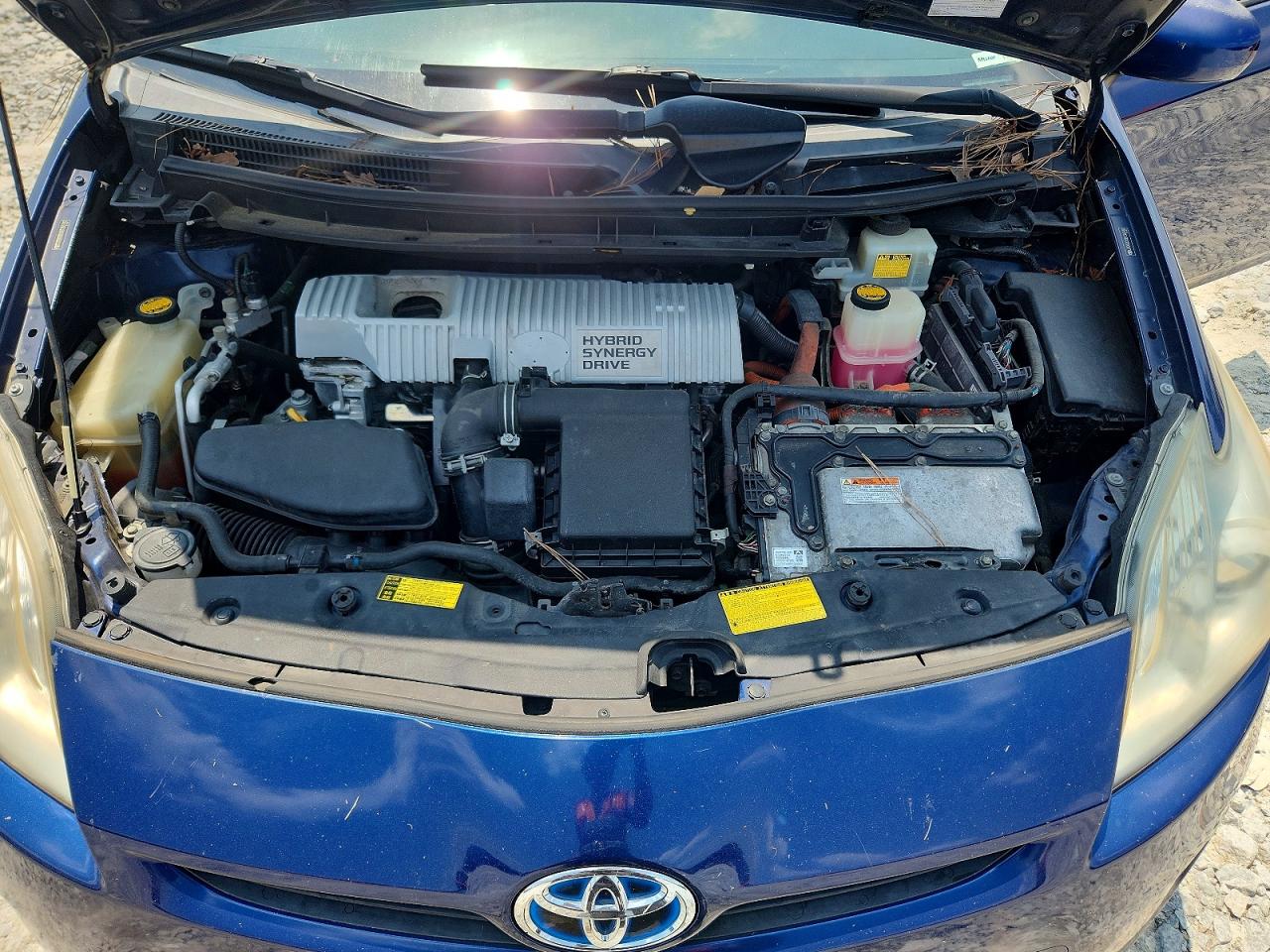 2011 Toyota Prius Two Blue vin: JTDKN3DU5B1365182