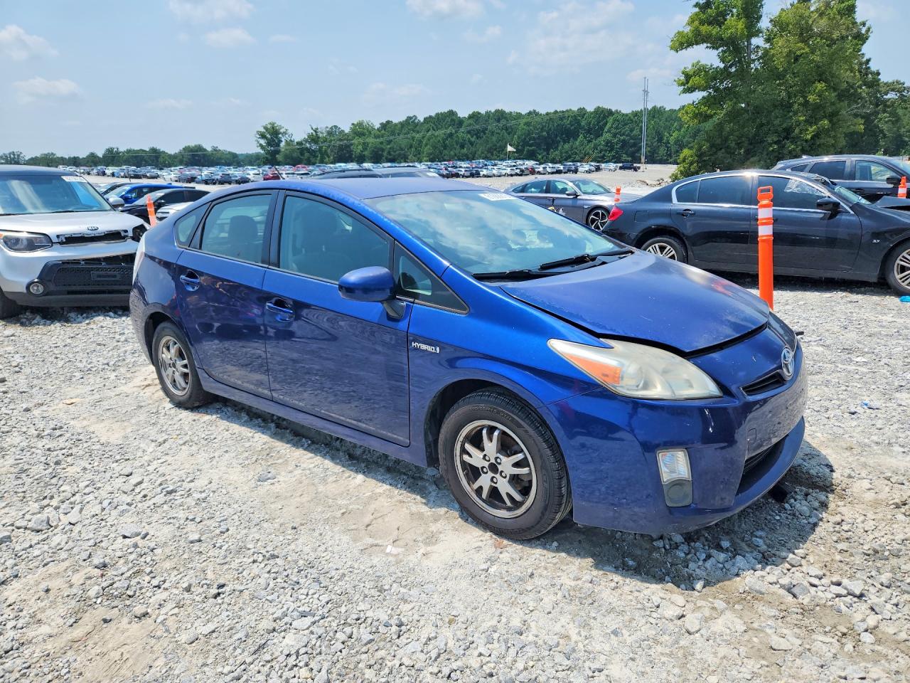 2011 Toyota Prius Two Blue vin: JTDKN3DU5B1365182